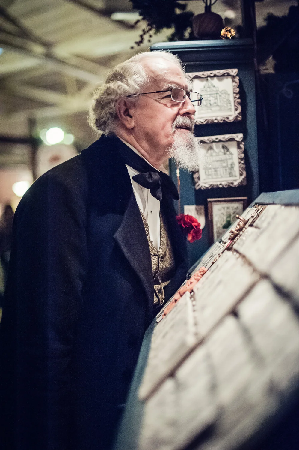 Charles Dickens // The Great Christmas Dickens Fair // Ashley Petersen Photo