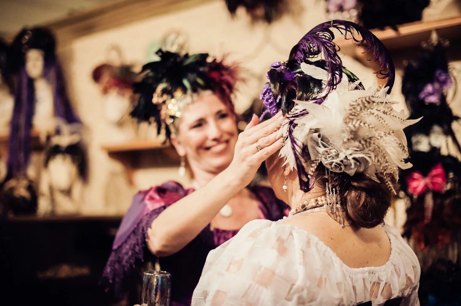 Hat Shopping // The Great Christmas Dickens Fair // Ashley Petersen Photo