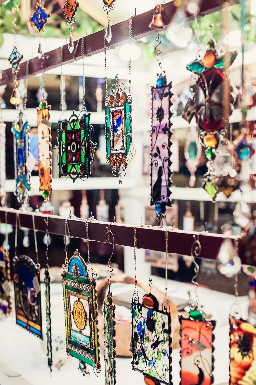 Stained Glass Creations // The Great Christmas Dickens Fair // Ashley Petersen Photo