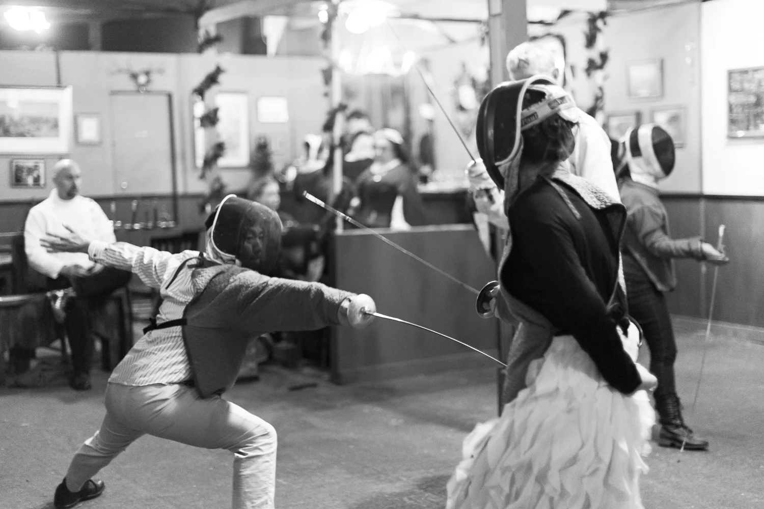 Fencing // The Great Christmas Dickens Fair // Ashley Petersen Photo