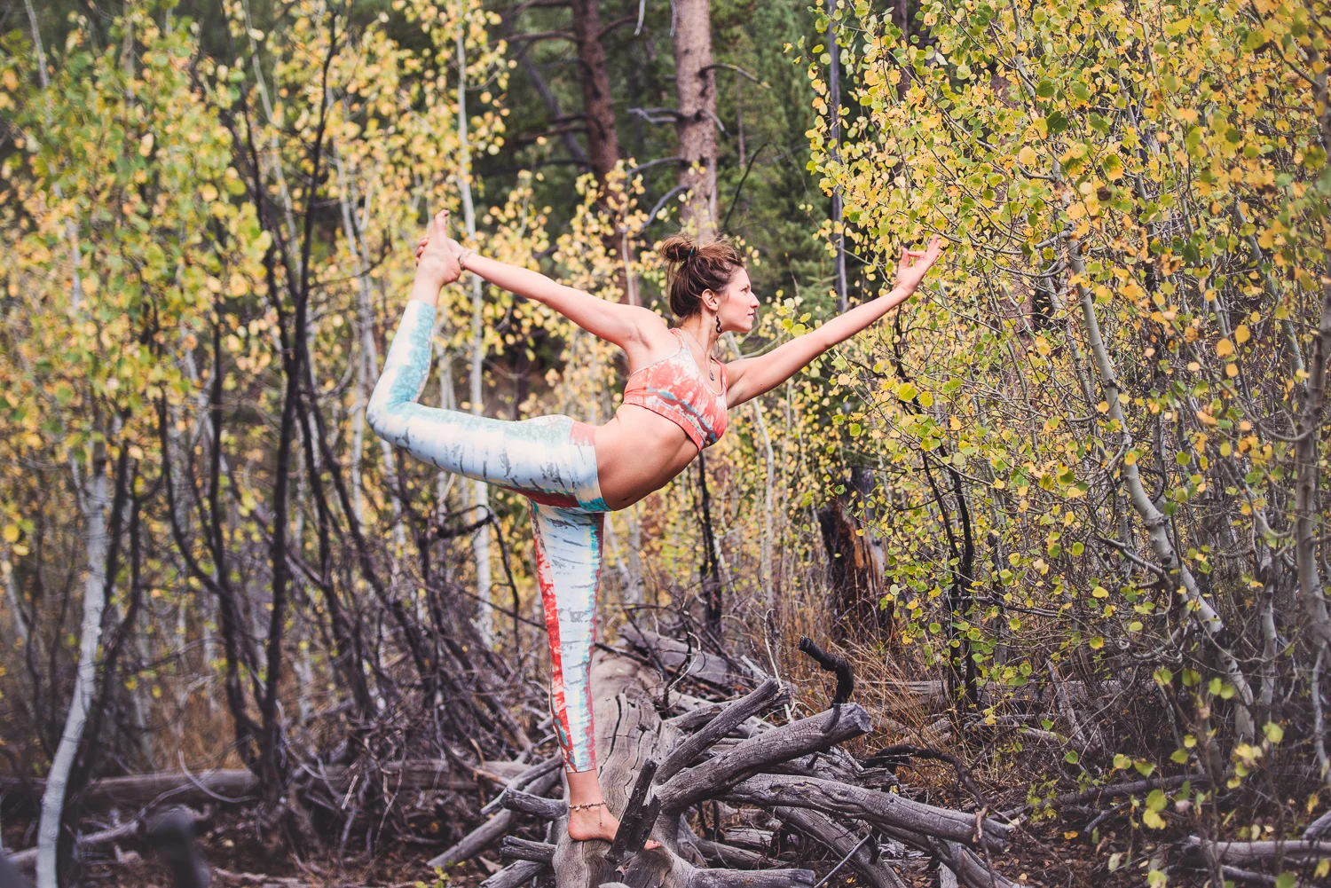Yogi Ashley Dien // Dancer's Pose (Natarajasana) // Ashley Petersen Photo