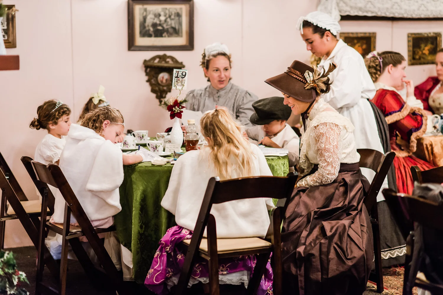 Tea at DIckens Fair // Ashley Petersen Photo