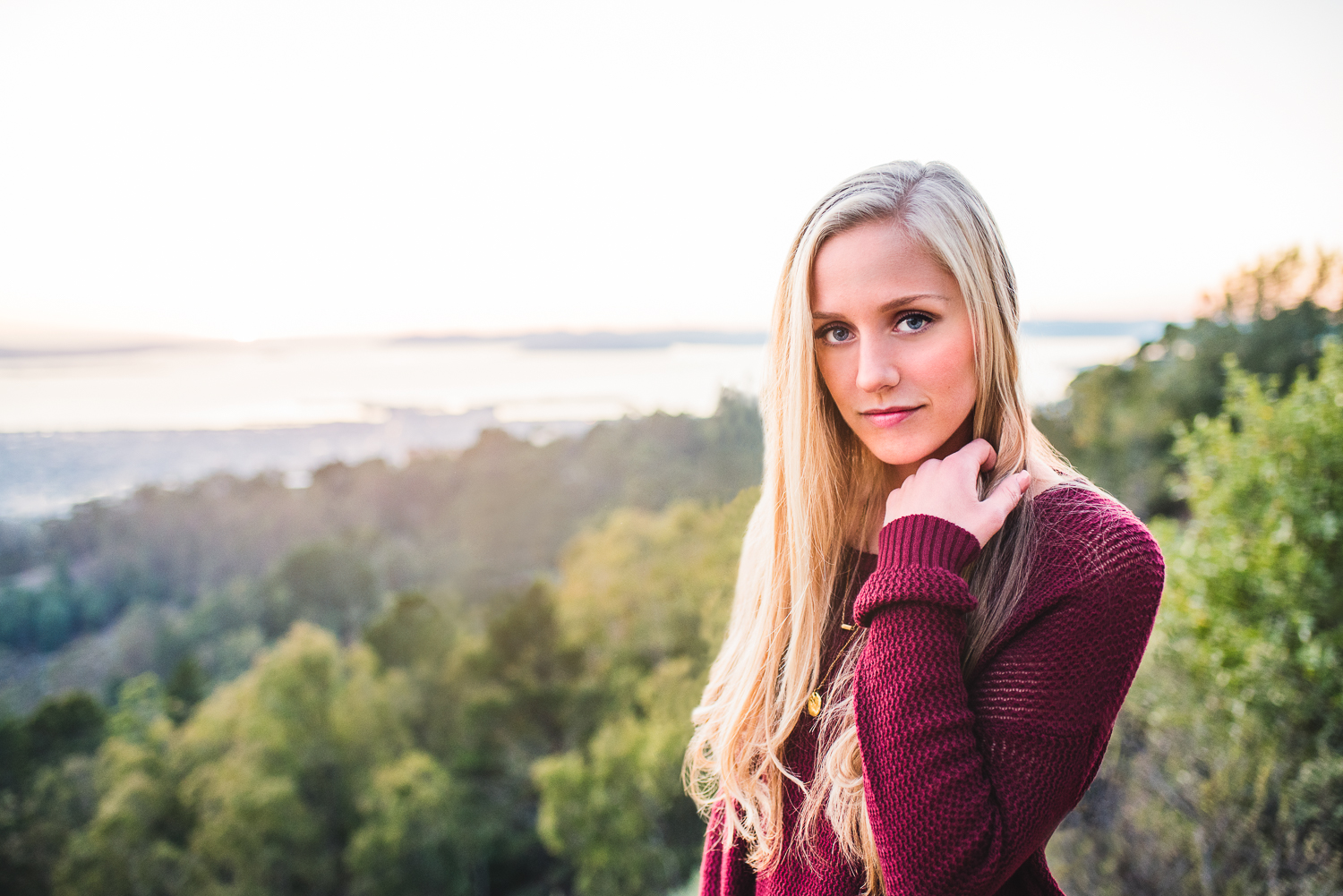 Senior Fall Portrait at Grizzly Peak // Ashley Petersen Photo