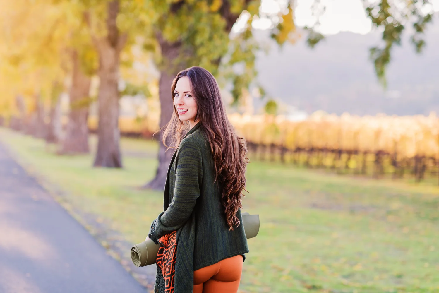 Yoga in Napa // Ashley Petersen Photo 