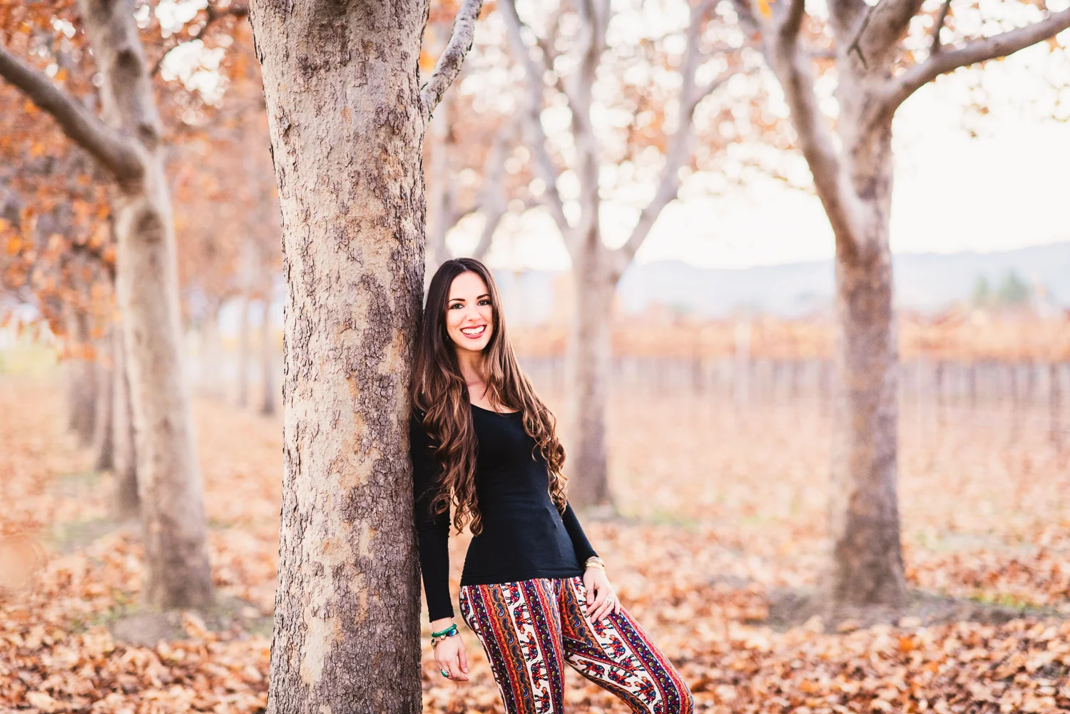 Portrait of Yogi Amanda in Napa // Ashley Petersen Photo
