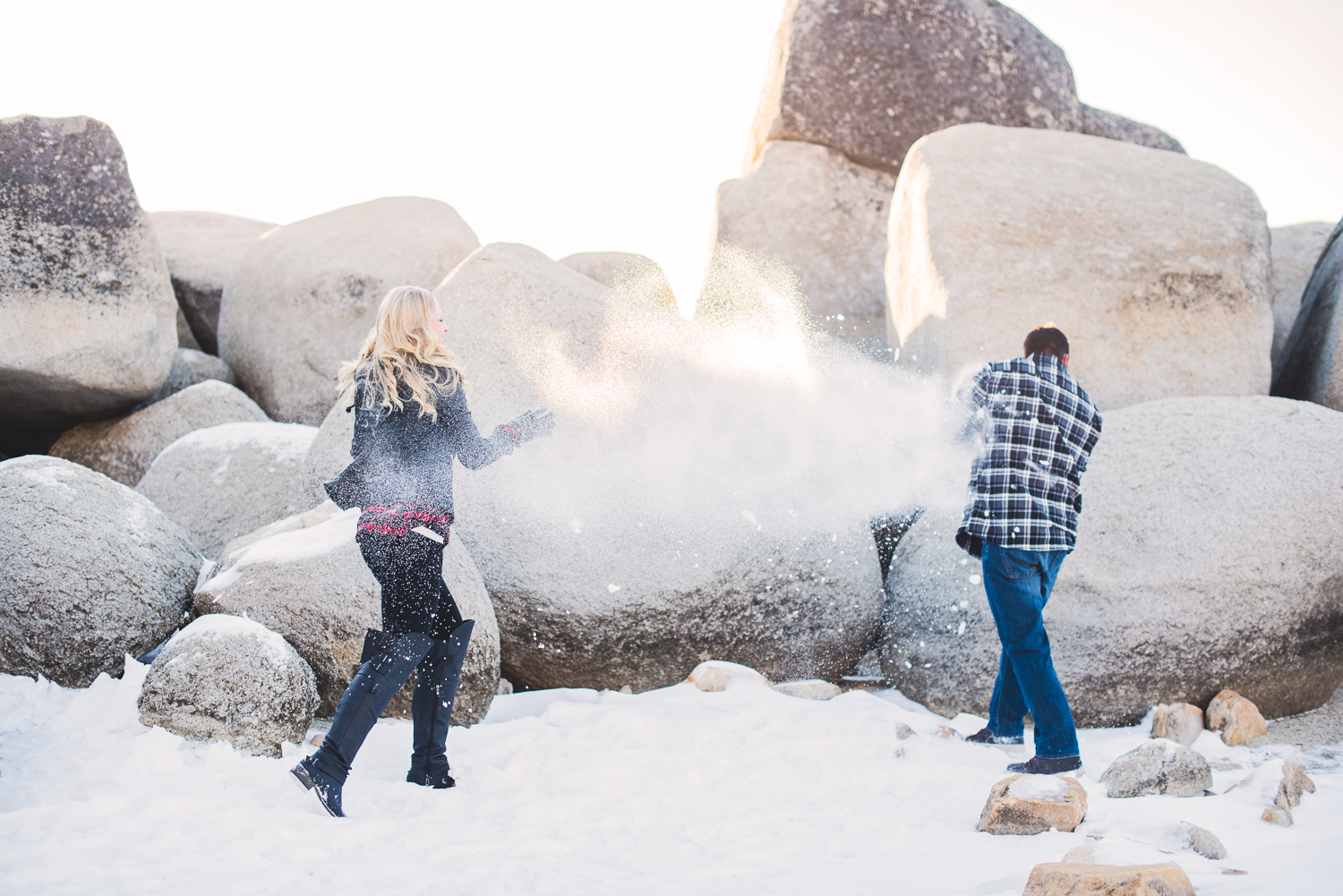 Lake Tahoe Engagement // Ashley Petersen Photo