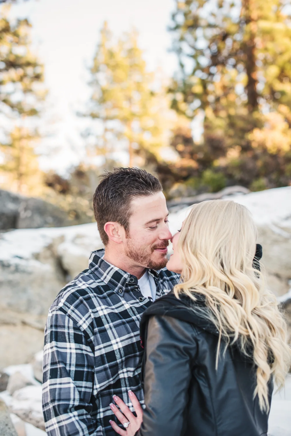 Lake Tahoe Engagement // Ashley Petersen Photo