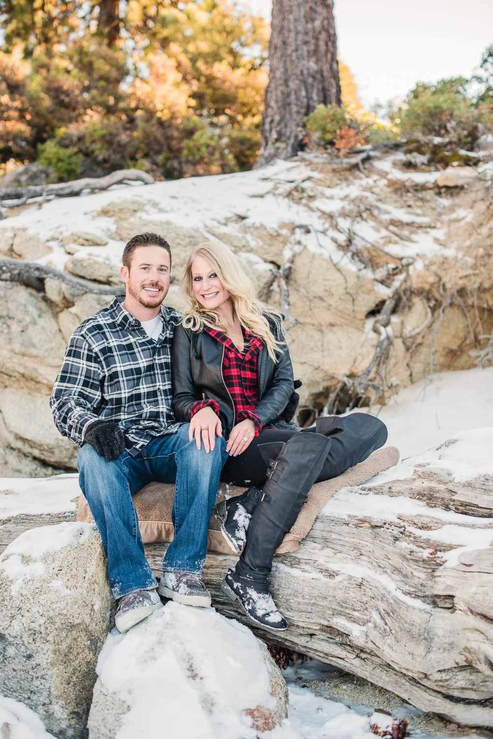 Lake Tahoe Engagement // Ashley Petersen Photo