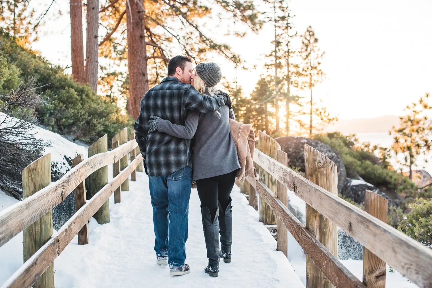 Lake Tahoe Engagement // Ashley Petersen Photo