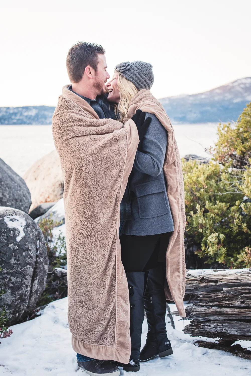 Lake Tahoe Engagement // Ashley Petersen Photo