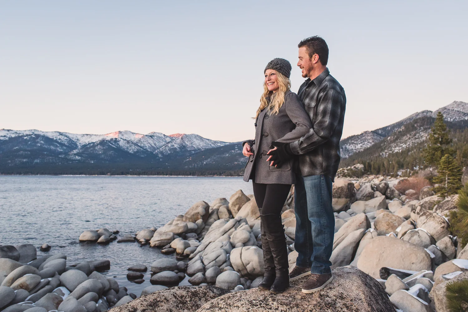 Lake Tahoe Engagement // Ashley Petersen Photo