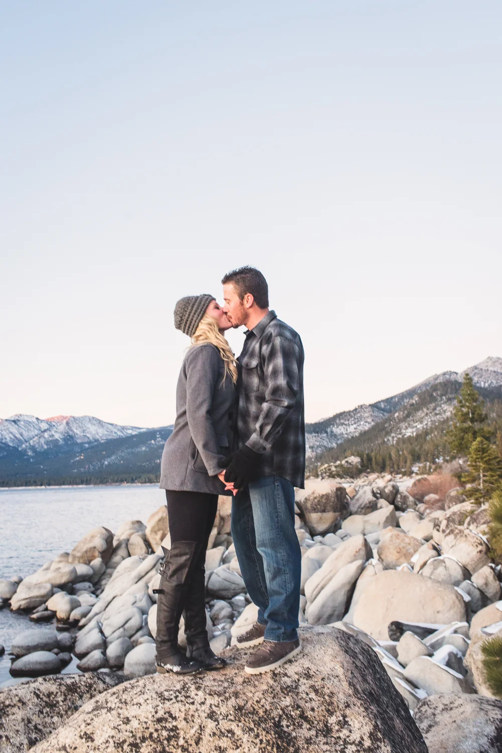 Lake Tahoe Engagement // Ashley Petersen Photo