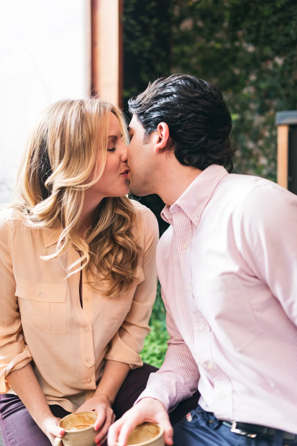 Coffee Shop Engagement // San Francisco // Ashley Petersen Photography