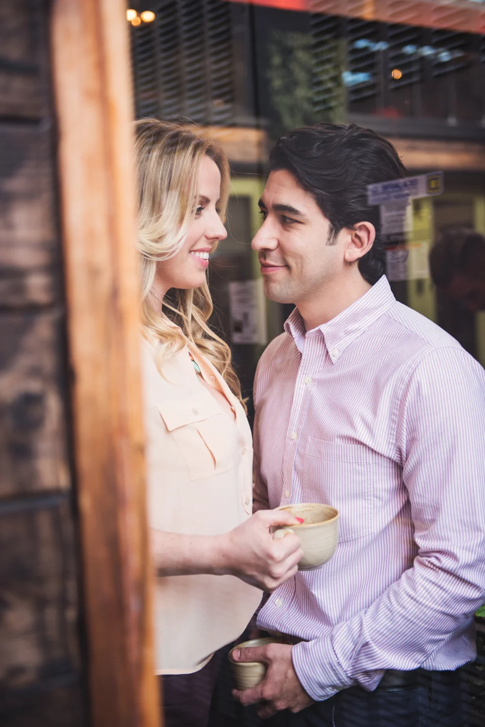Coffee Shop Engagement // San Francisco // Ashley Petersen Photography