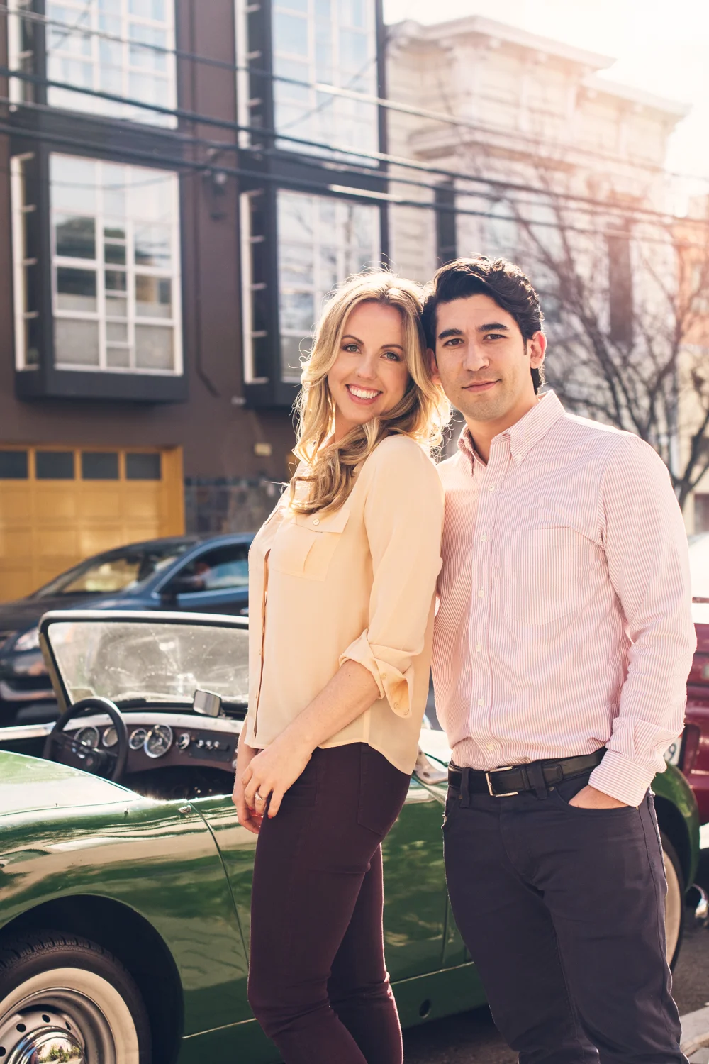 Coffee Shop Engagement // San Francisco // Ashley Petersen Photography