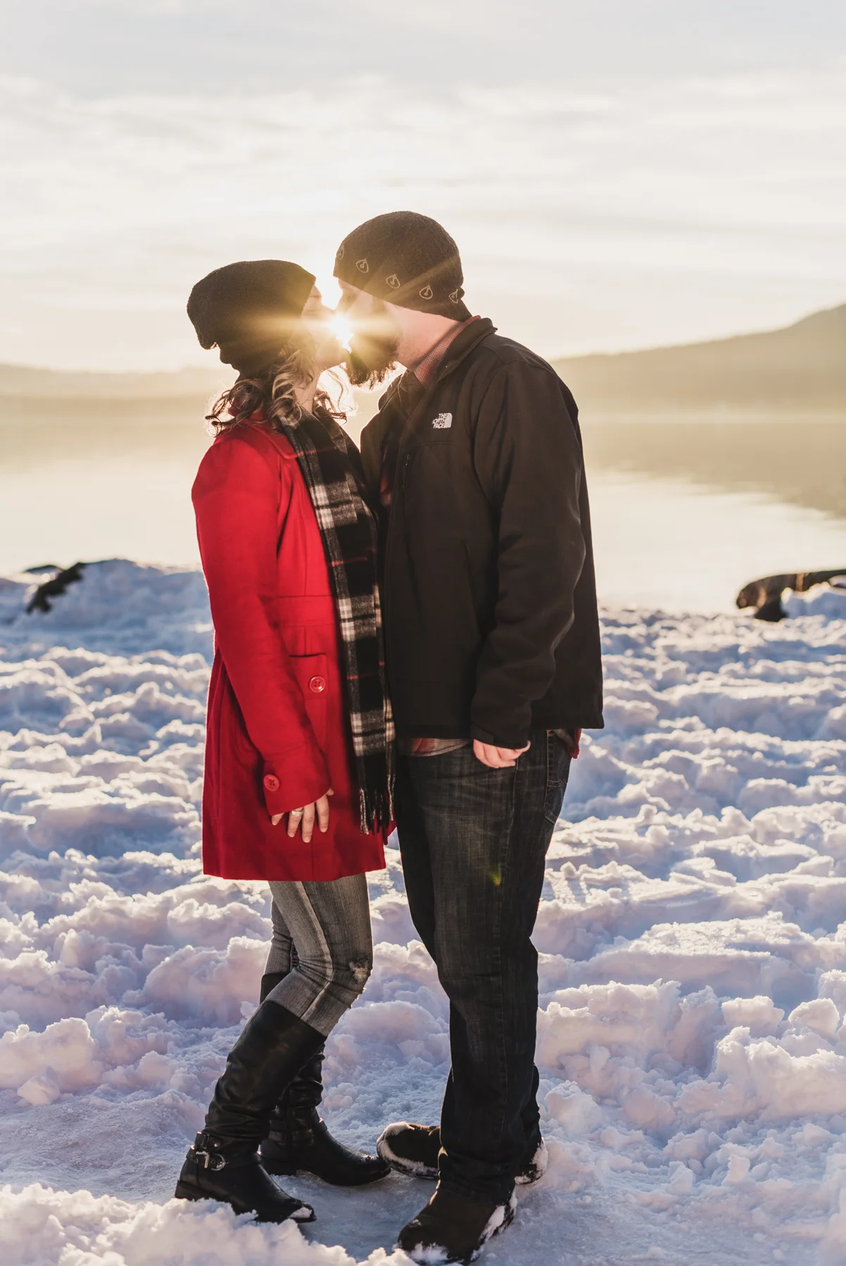 Lake Tahoe Snow Engagement