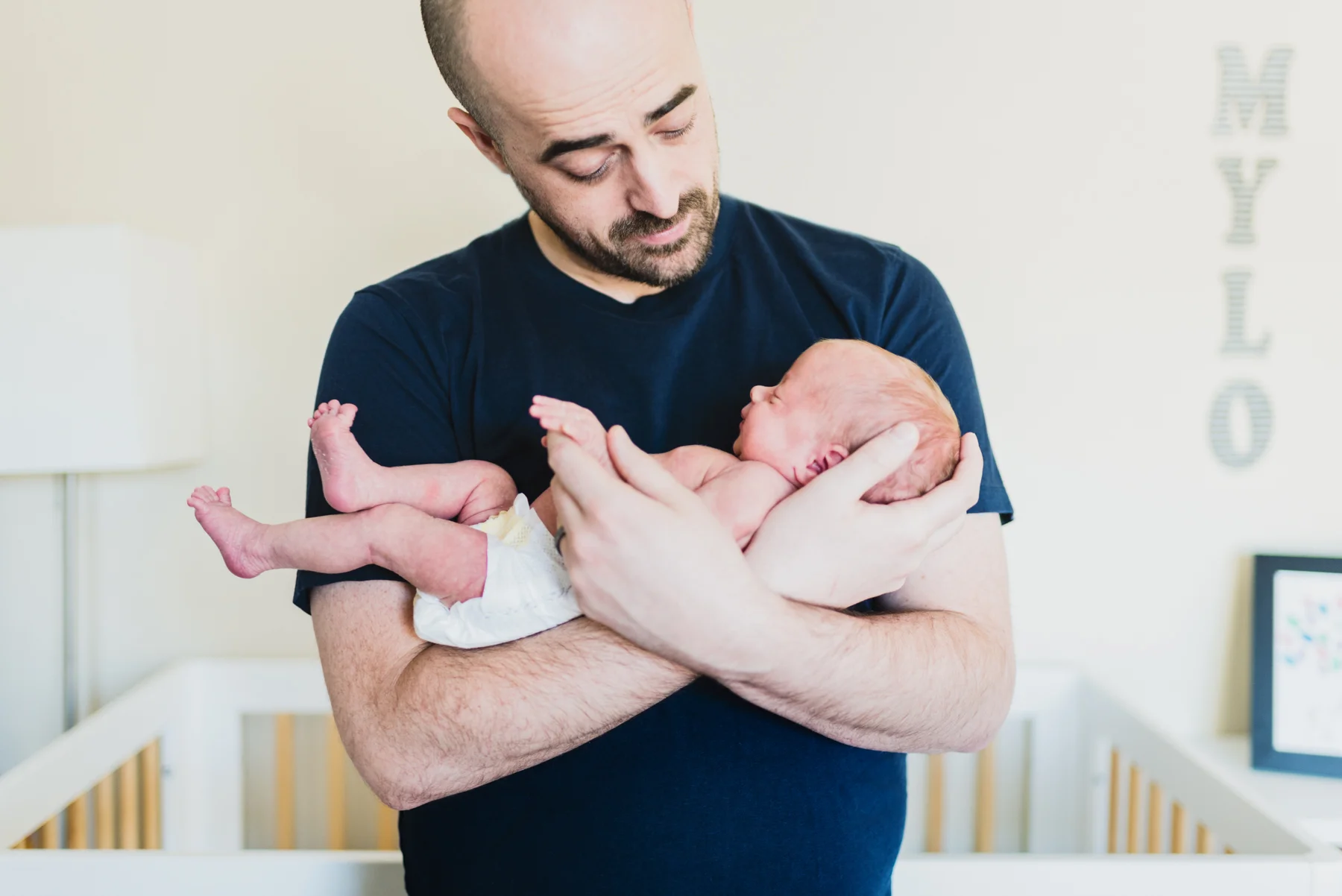 Newborn Home Lifestyle Session in East Bay