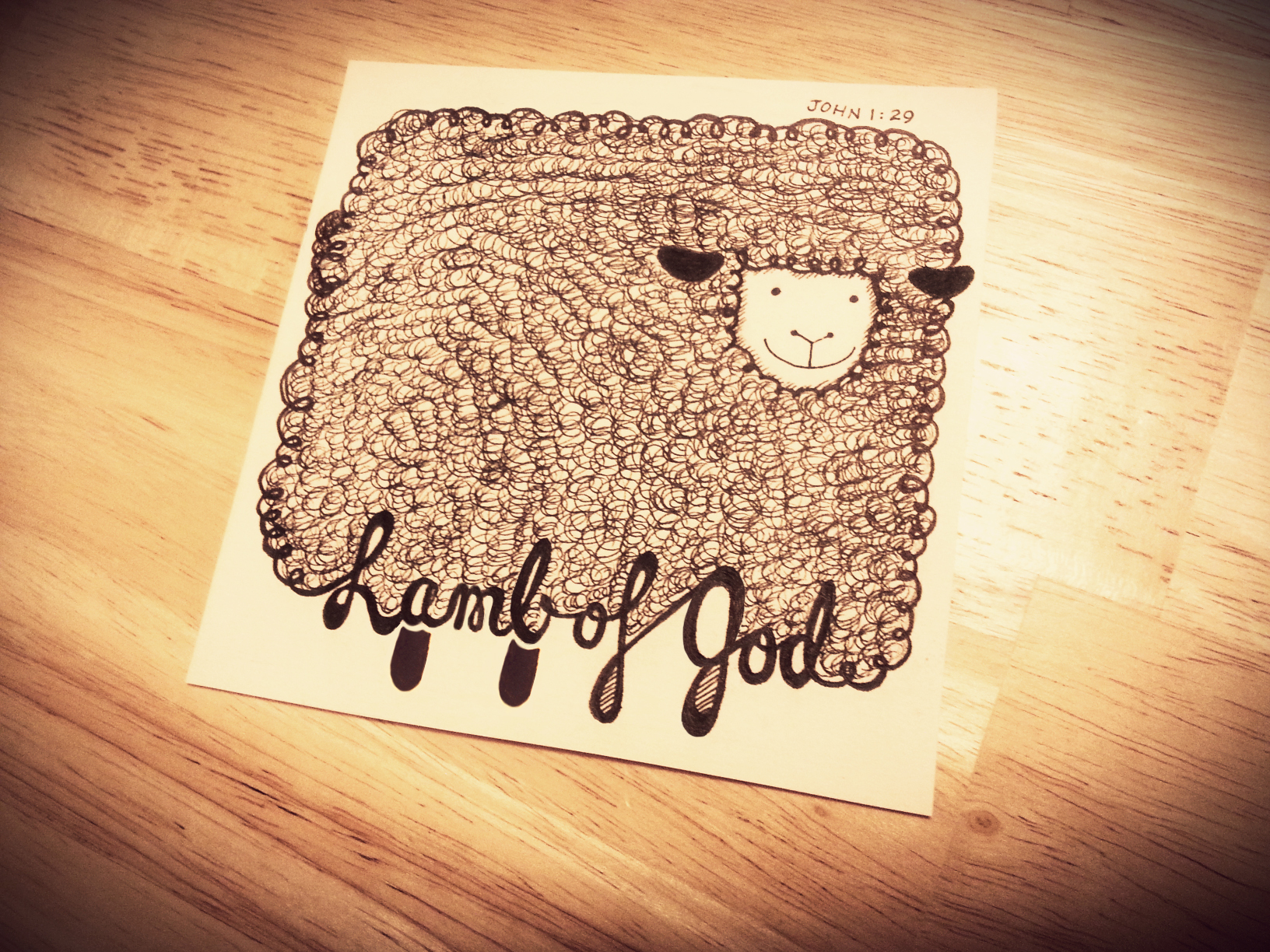  He is the Lamb of God. 