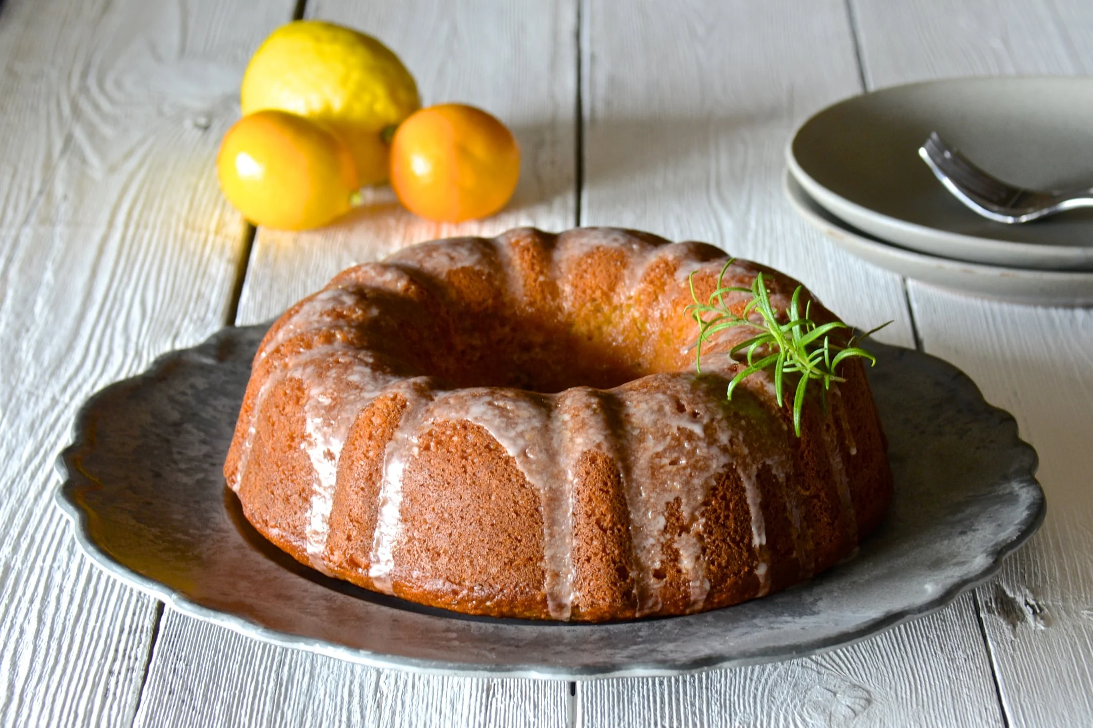 Meyer Lemon Olive Oil Bundt Cake