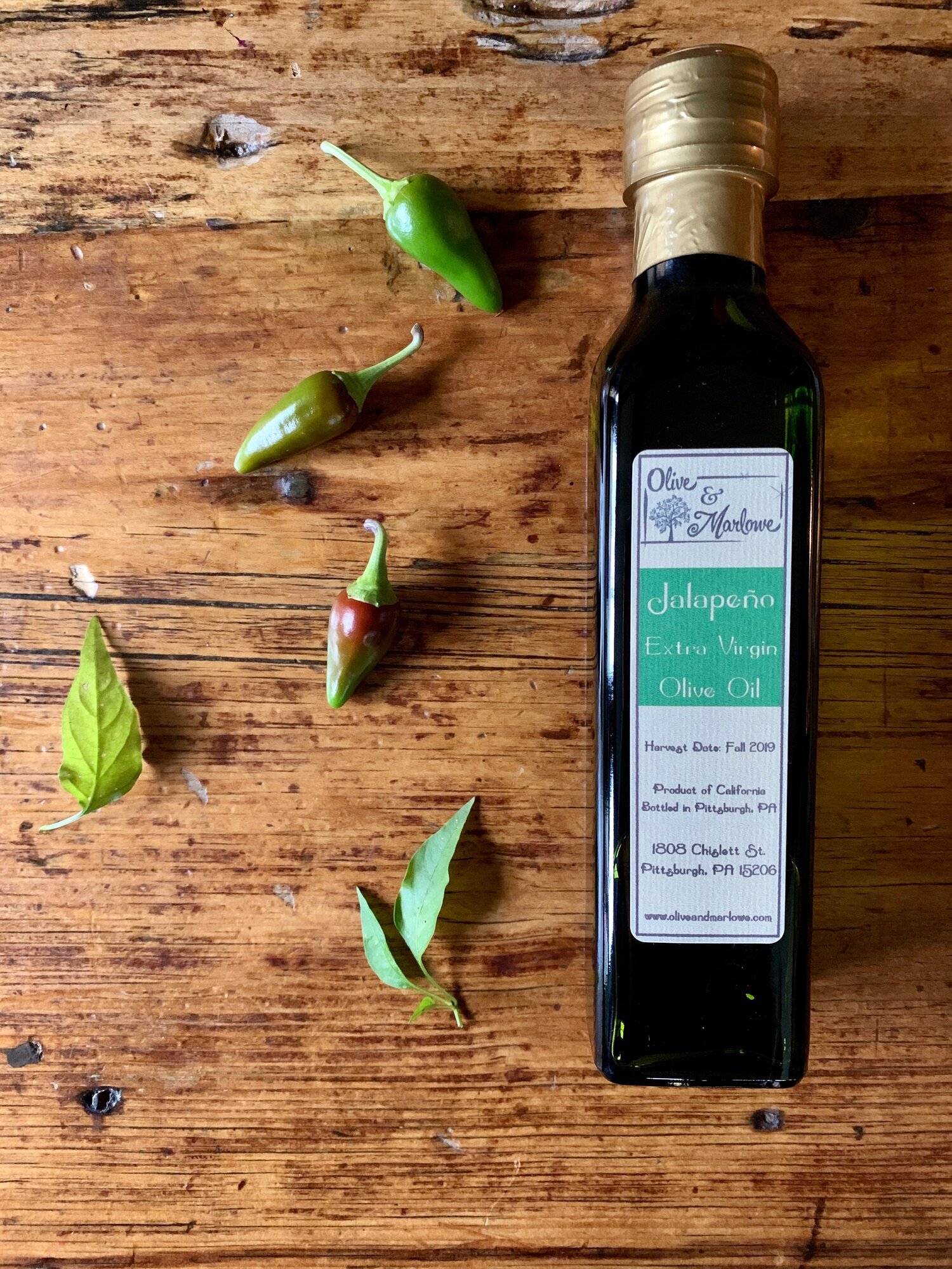 Jalapeño Cold-Fused Olive Oil