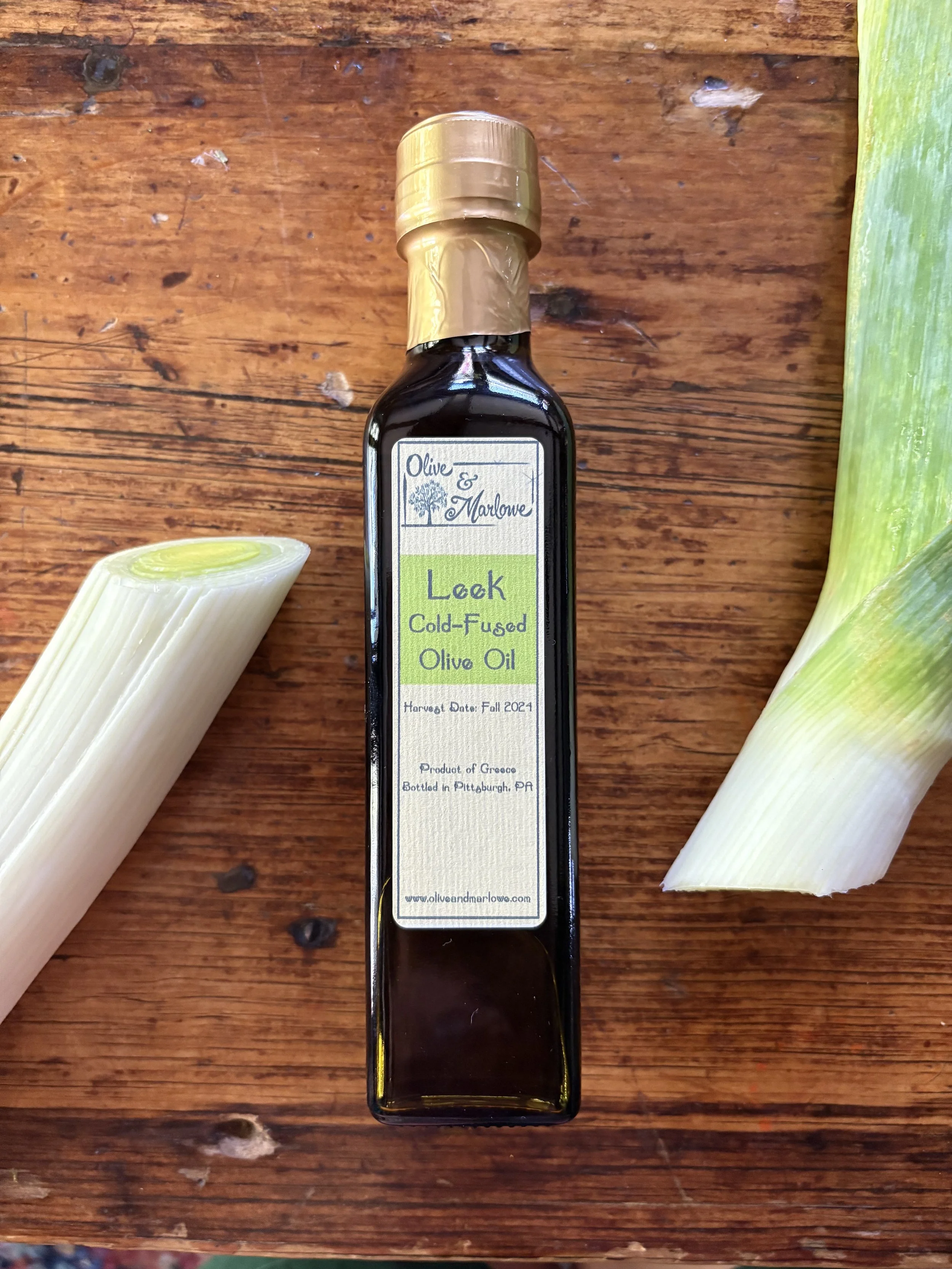 Leek Cold-Fused Olive Oil—NEW