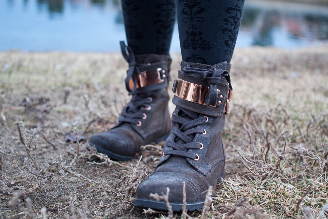 Tights // Walmart (if you can believe that!) ; Boots // Steve Madden