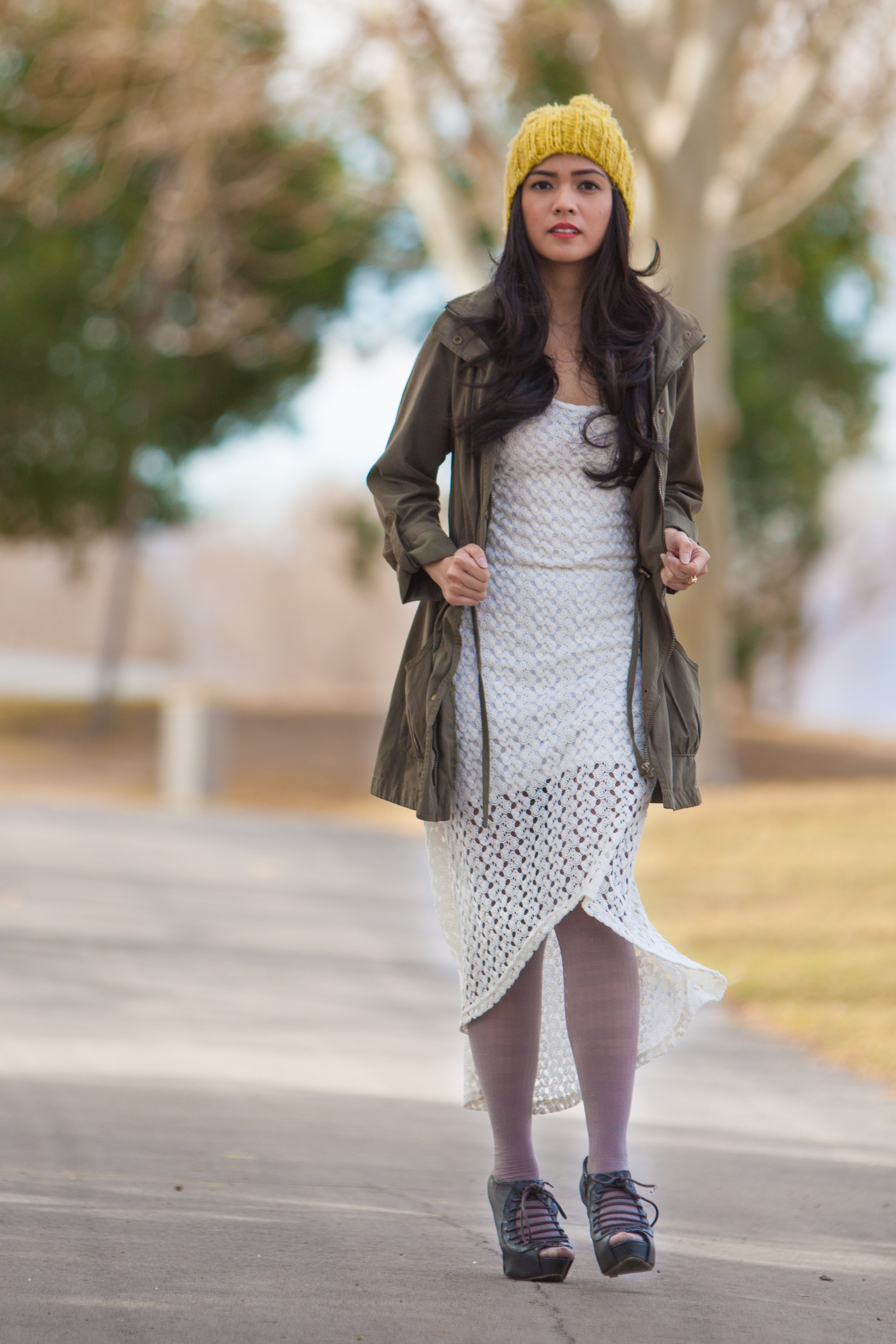 Hat // Forever 21 ; Tights // Francesca's ; Shoes // Patty's Closet