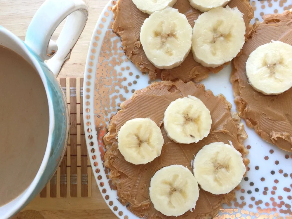 Peanut Butter Banana Pizzelles // Simple Eating