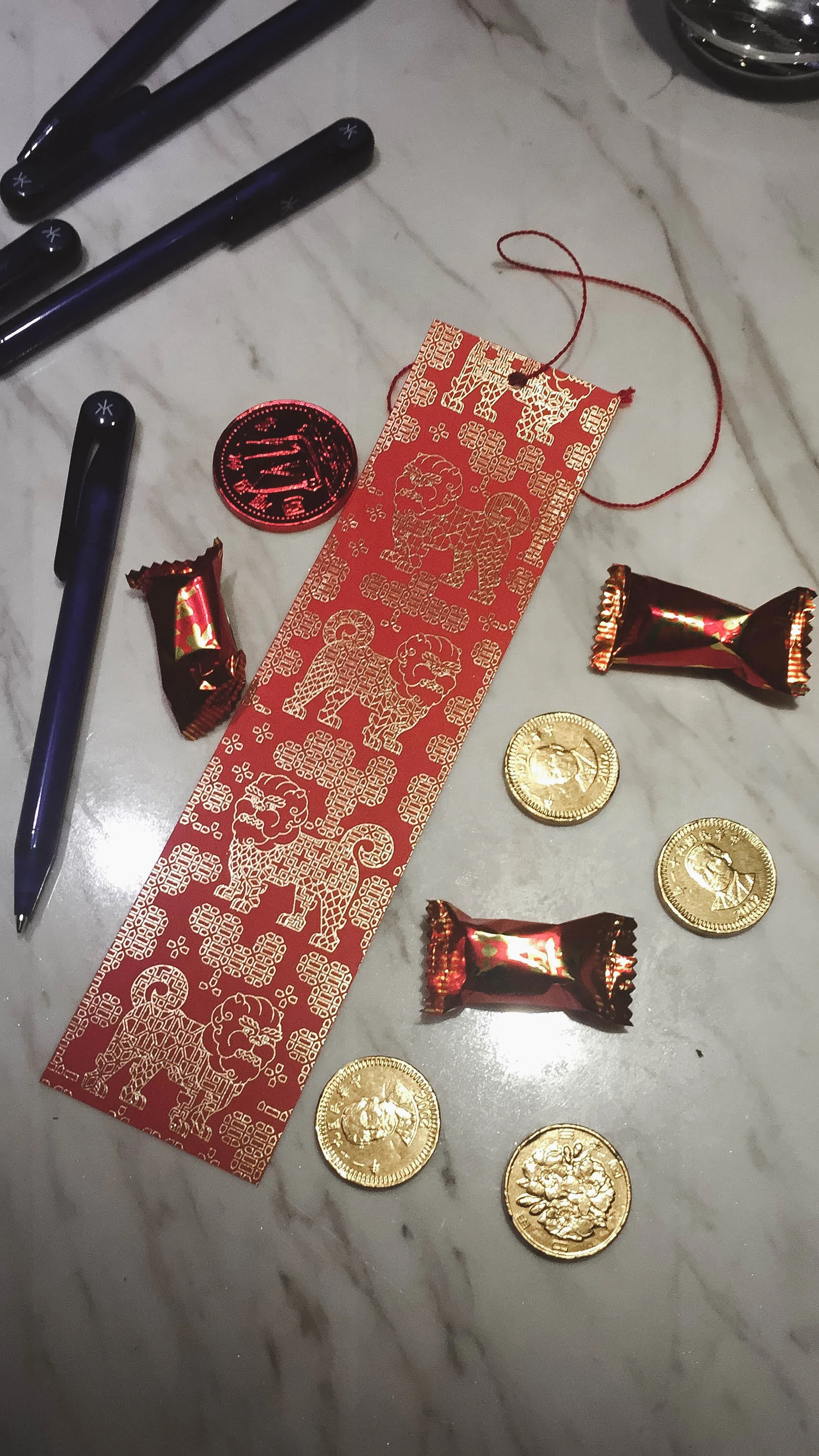 We wrote out our wishes for 2018 for the restaurant to hang up. Our leaders Melanie and Stephanie hooked it up with chocolate gold coins and candy. YUM! 
