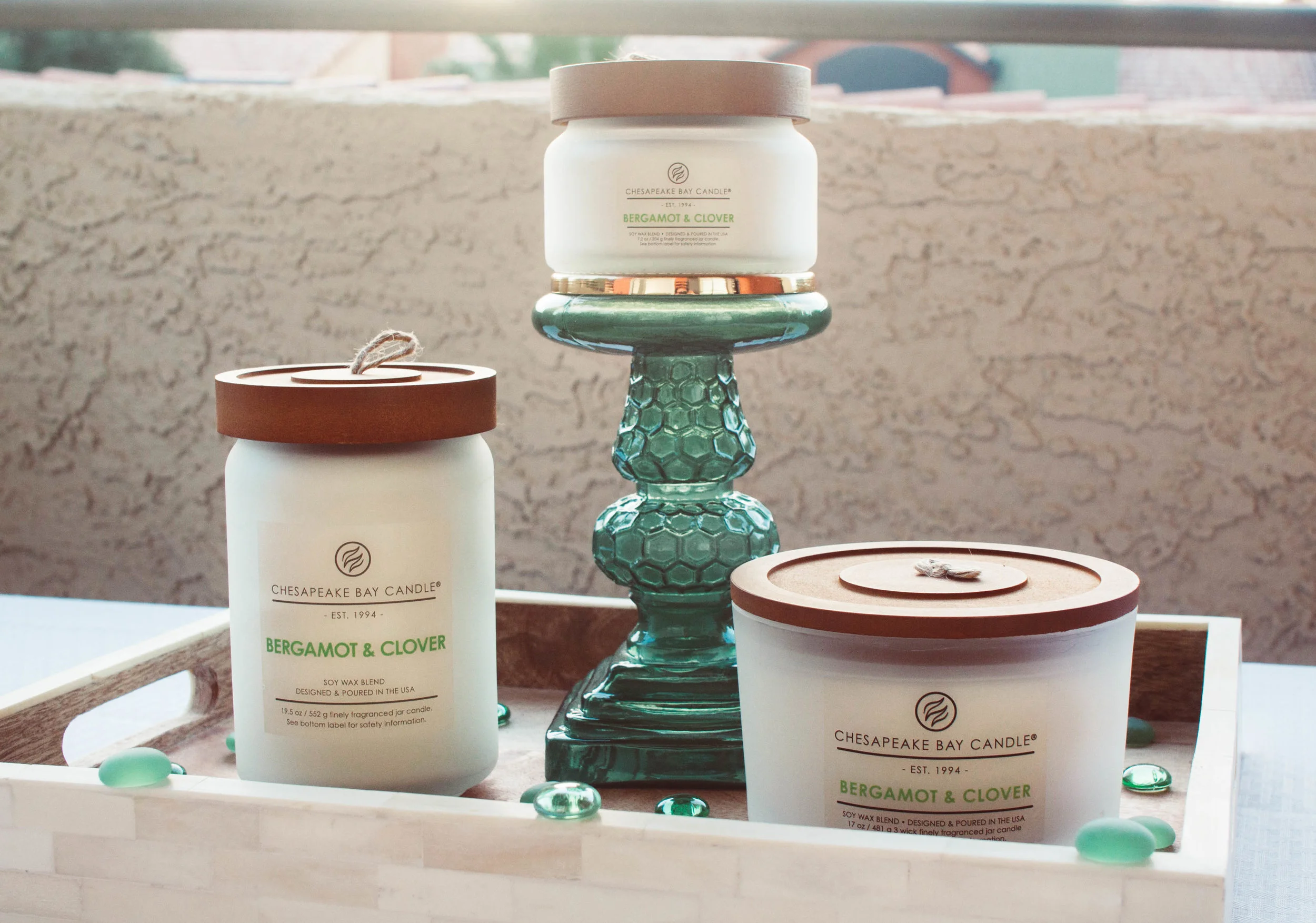 Chesapeake Bay Candles at Diner en Blanc  // Living in Style