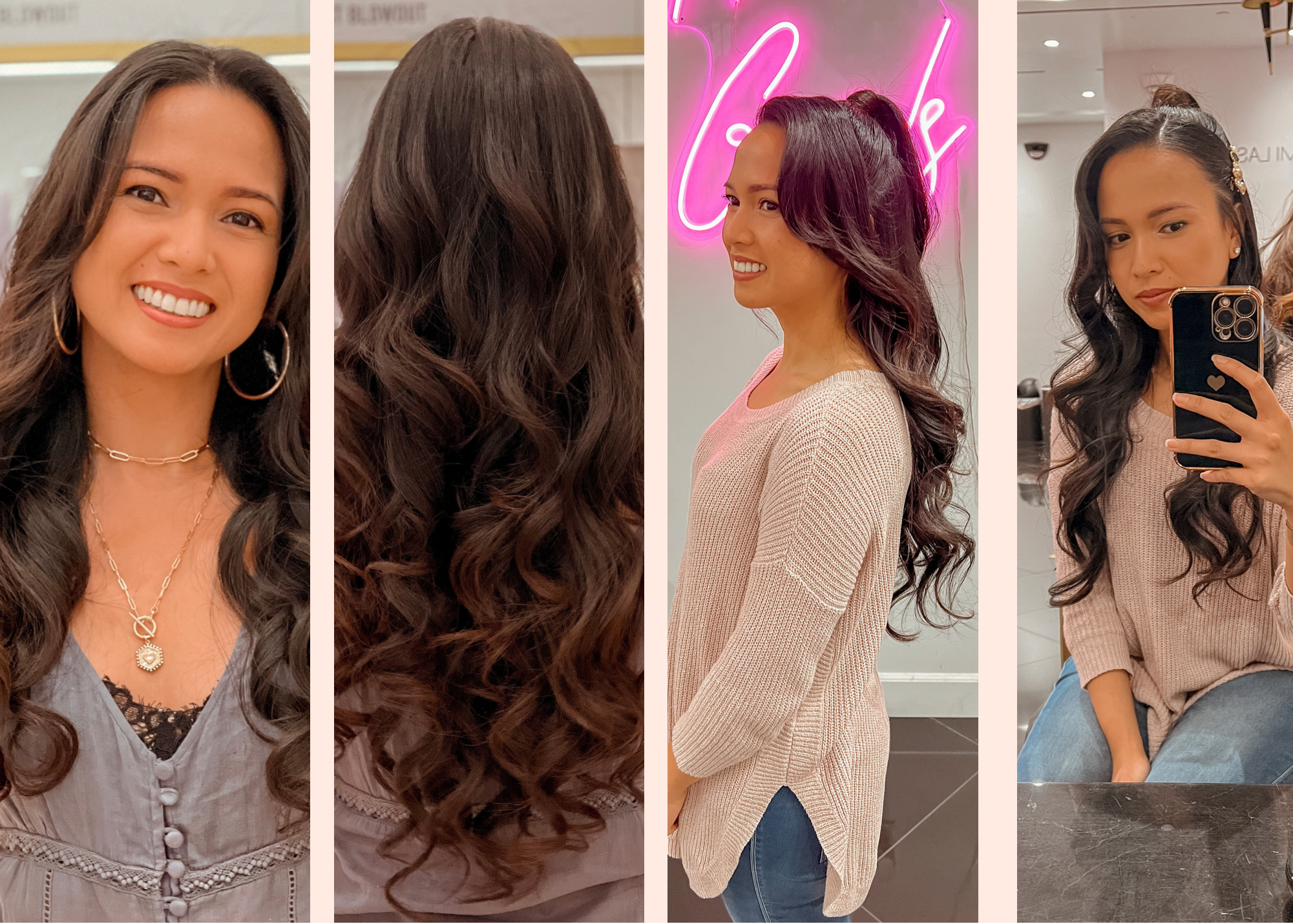 Holly Jolly Hairstyling at Fashion Show Las Vegas