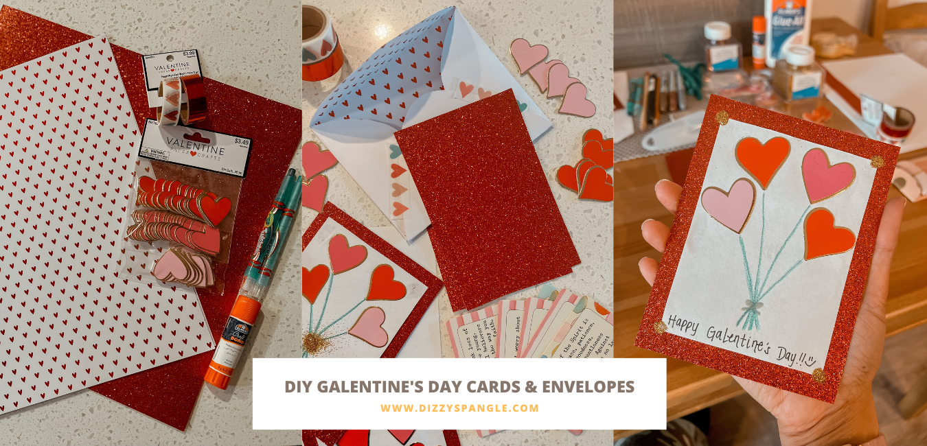 DIY Galentine's Day Cards &amp; Envelopes // Creative Crafts &amp; Fun