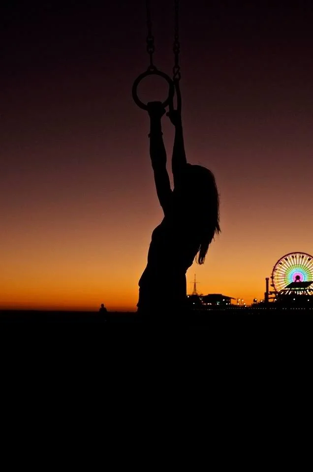 Sunset Silhouette Rings