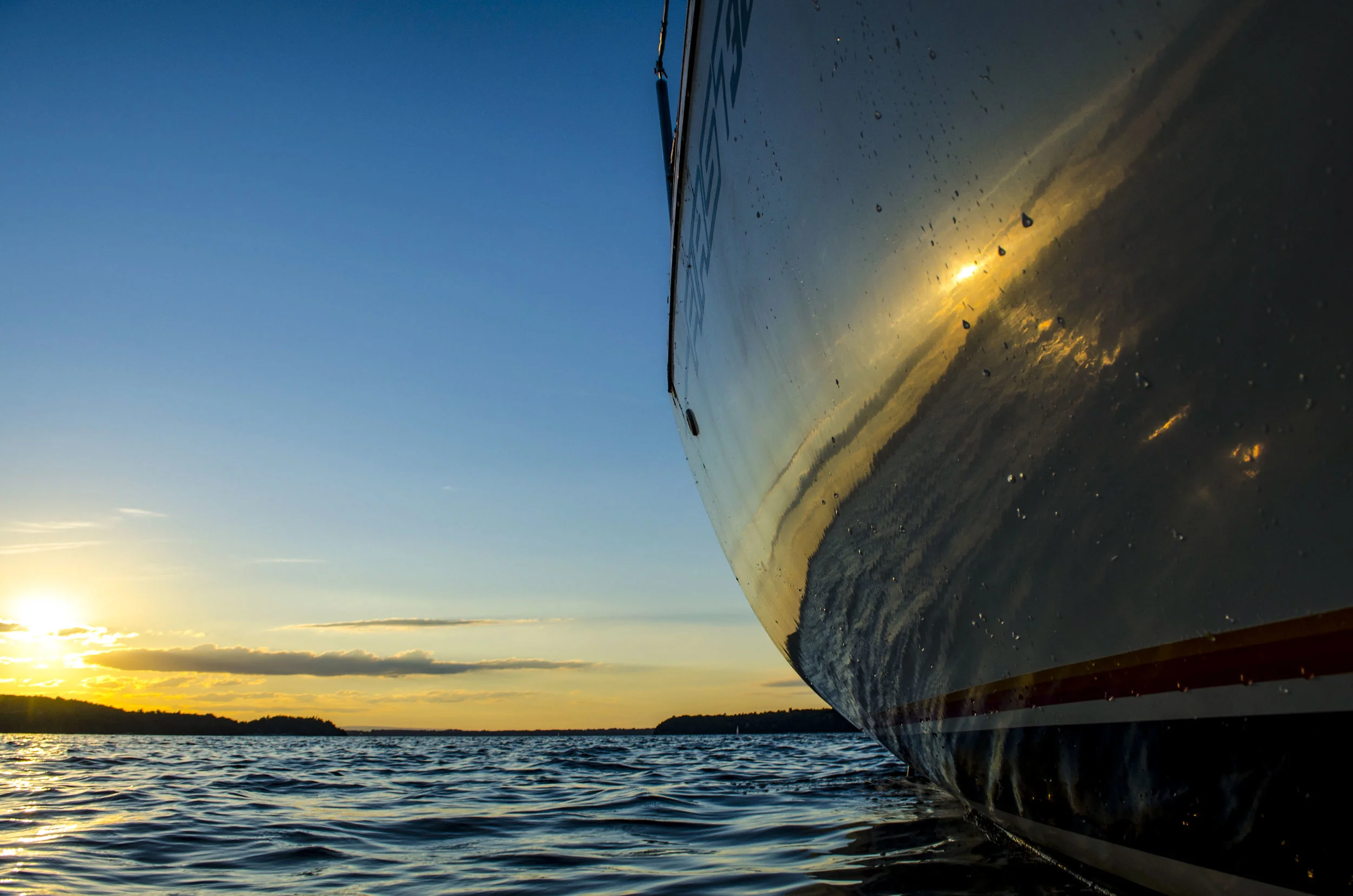 VT Sailboat Hull - Lake Champlain.JPG