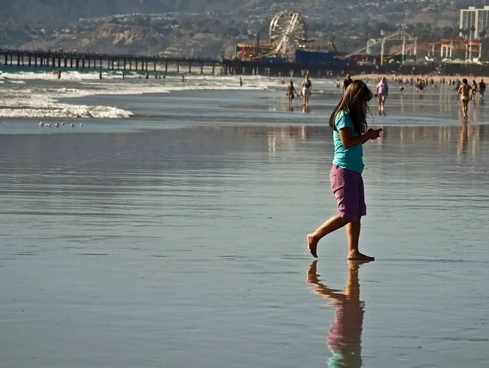 Santa Monica Beach Scene.JPG