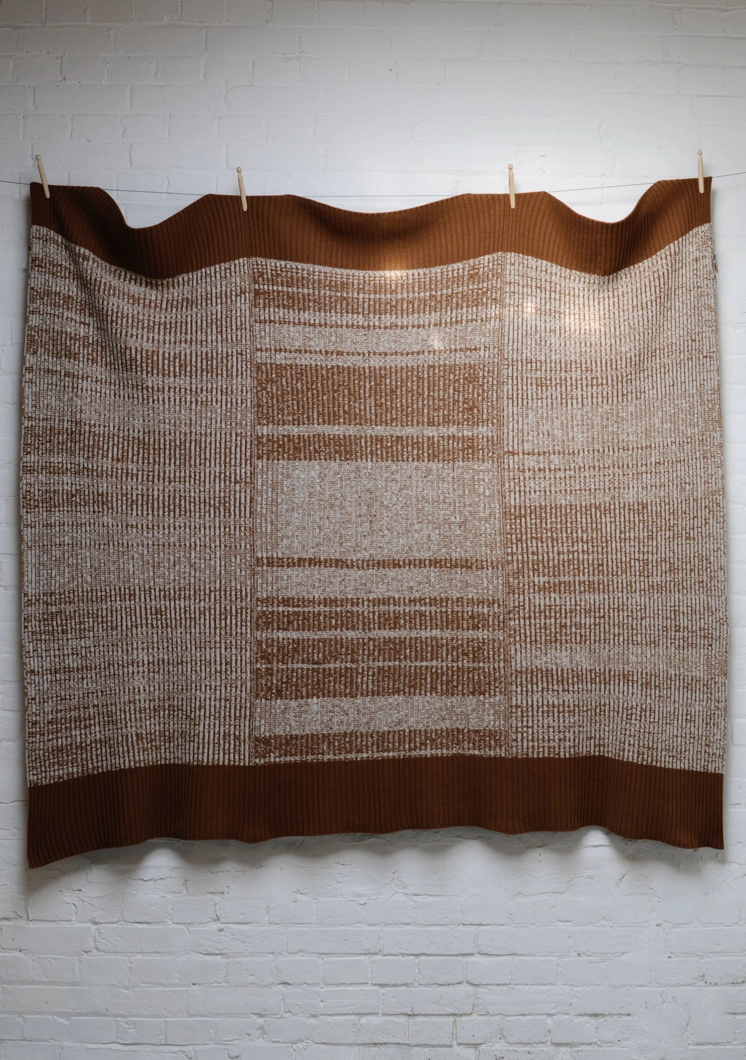 Ribbed Breton Blanket by; Shepherd England.