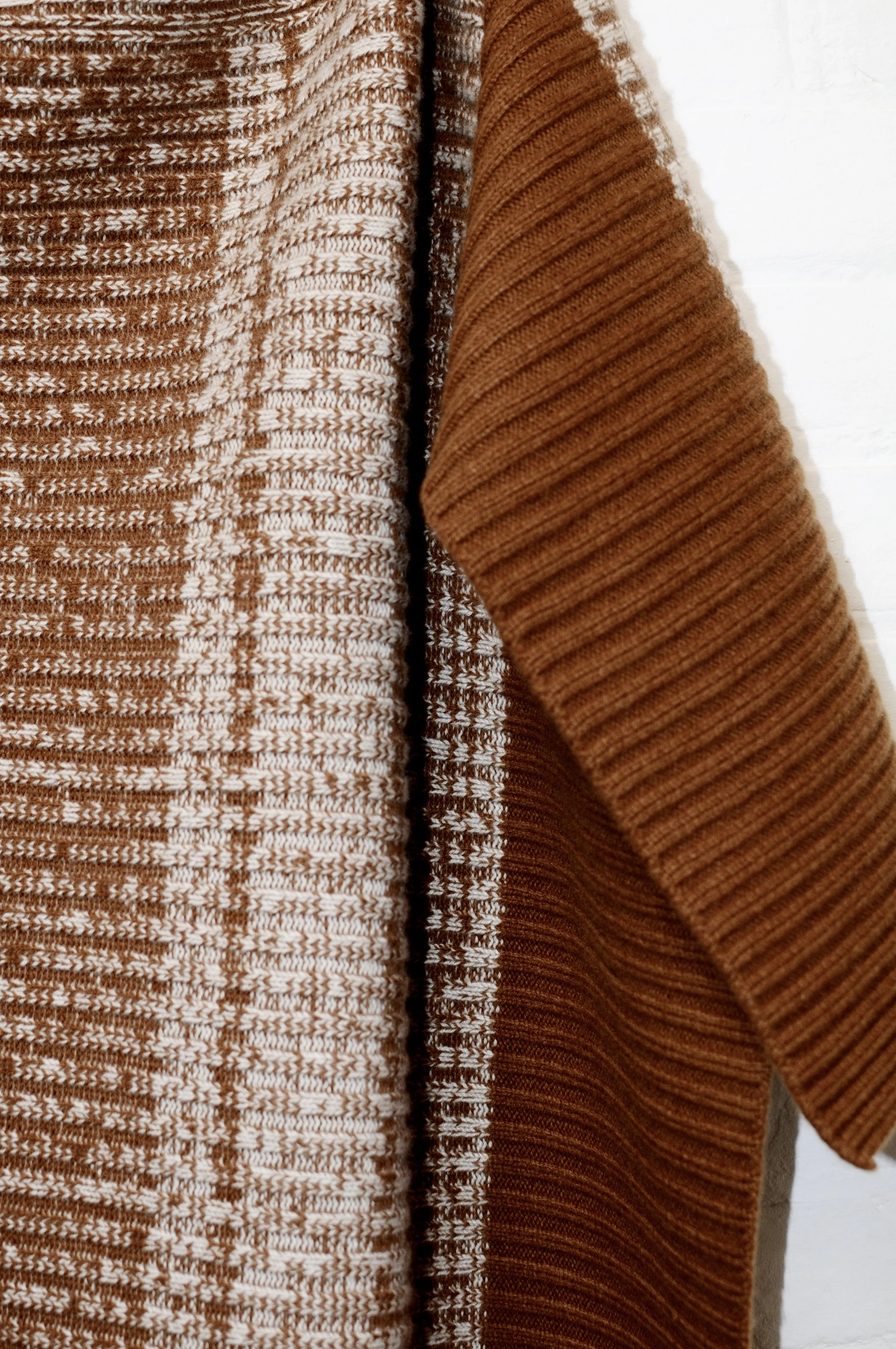 Breton Rib blanket. Shepherd England.