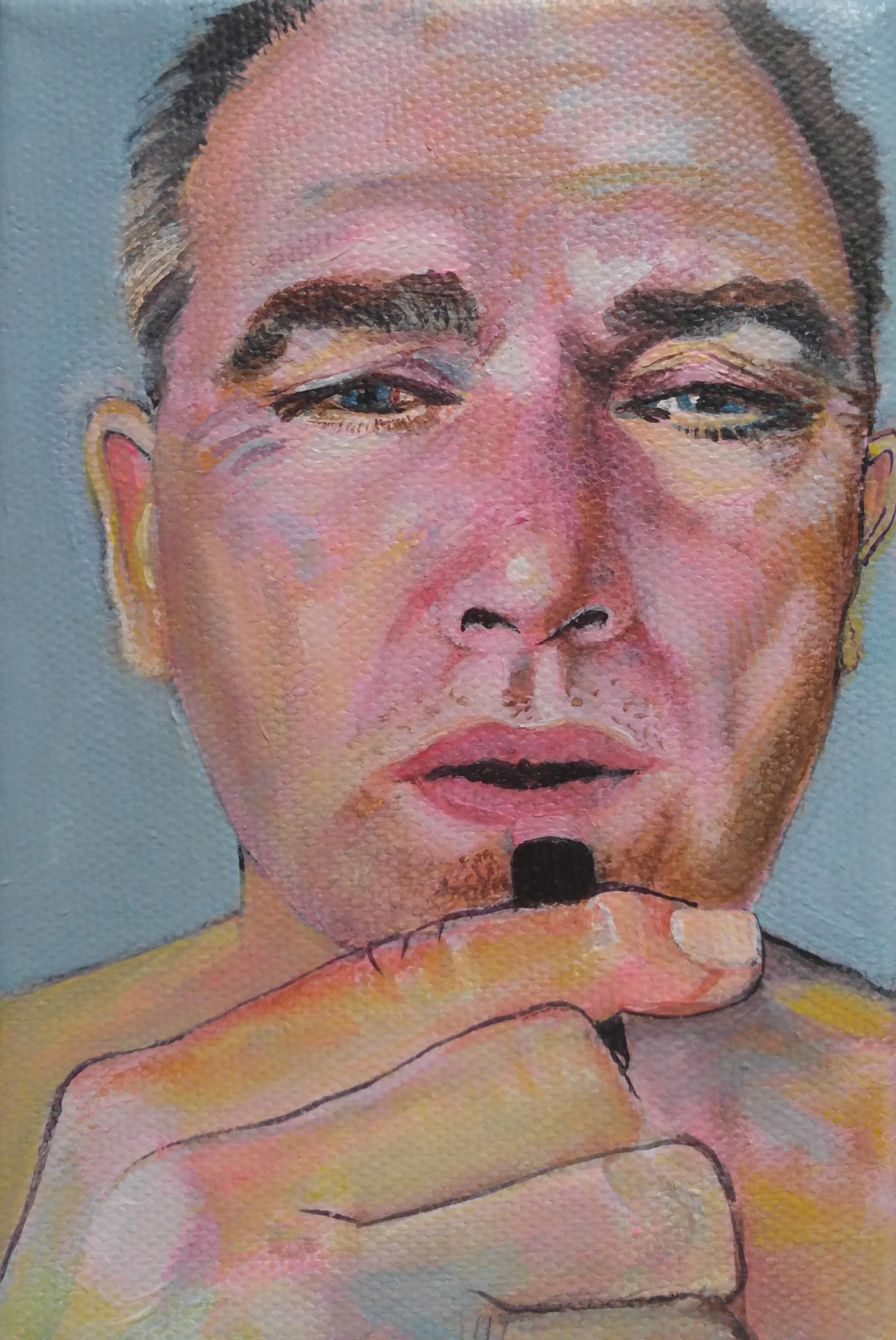 #3 from the “Men In Lipstick Series” for Men’s Fashion Week 2019