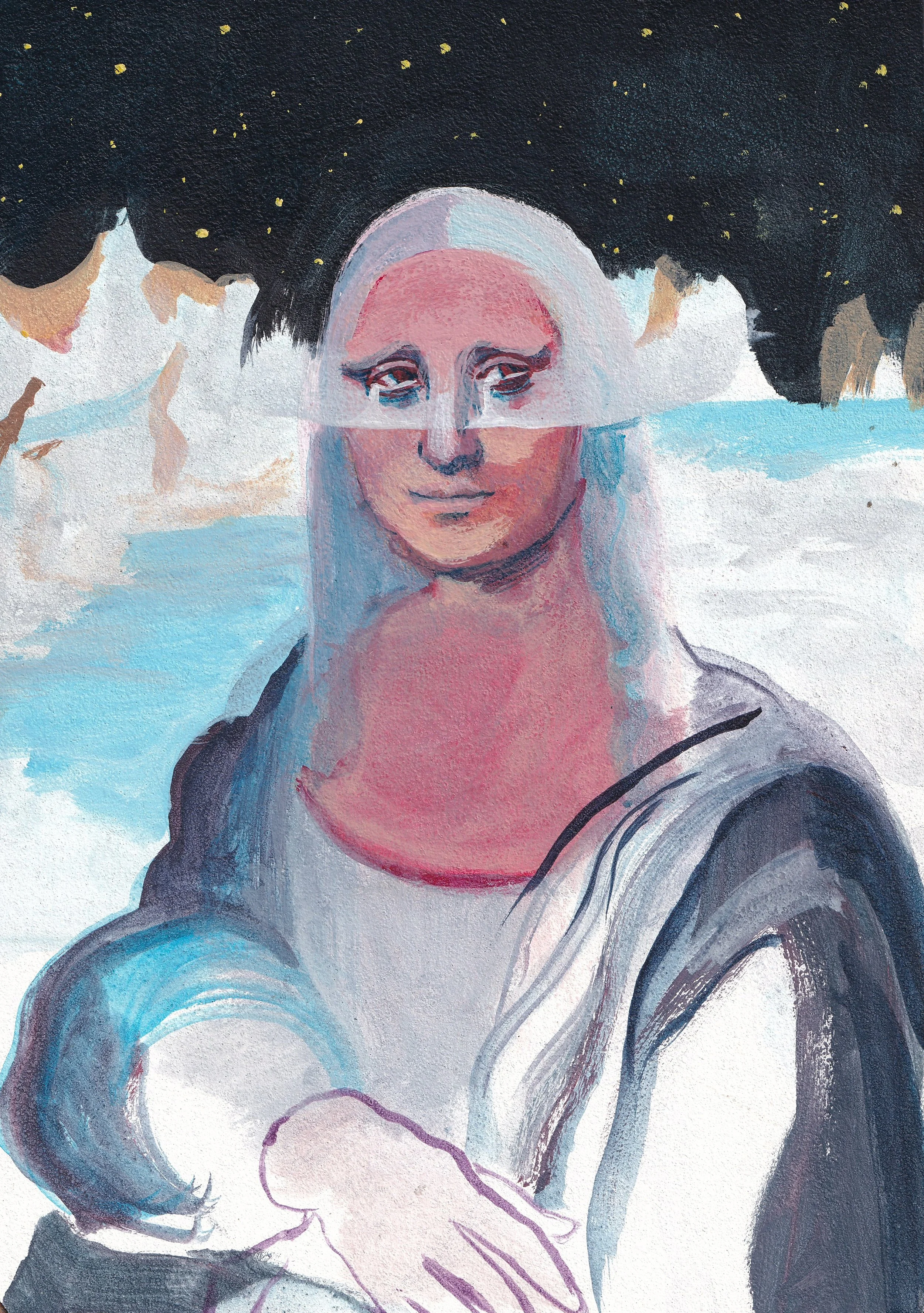 12 Mona Lisa George Washington in Antarctica.jpg