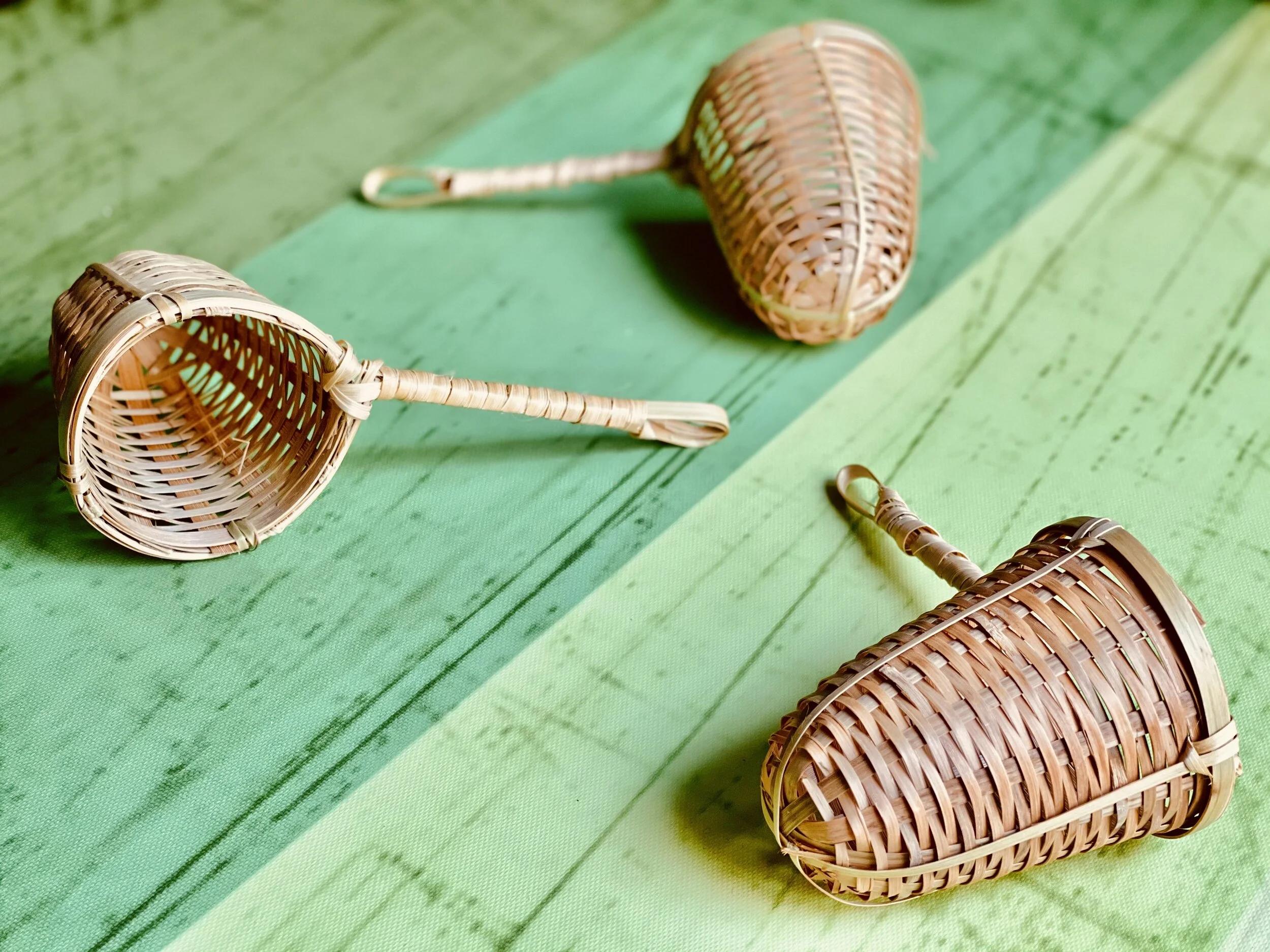 BAMBOO TEA STRAINER