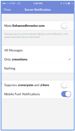 Step 2 You'll also want to open your discord app and try out your server settings.