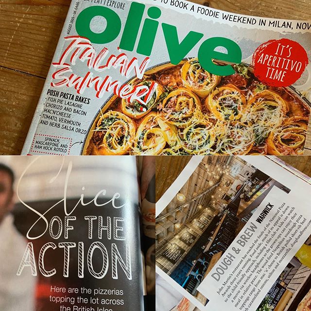 Casually flicking through the magazines in the newsagents, checking out the summer recipes when I discover this....The UK&rsquo;s Best Pizza Restaurants 😍😍😍 very humbled to be listed with some great company too. 
#PizzaLove #AuthenticWithATwist