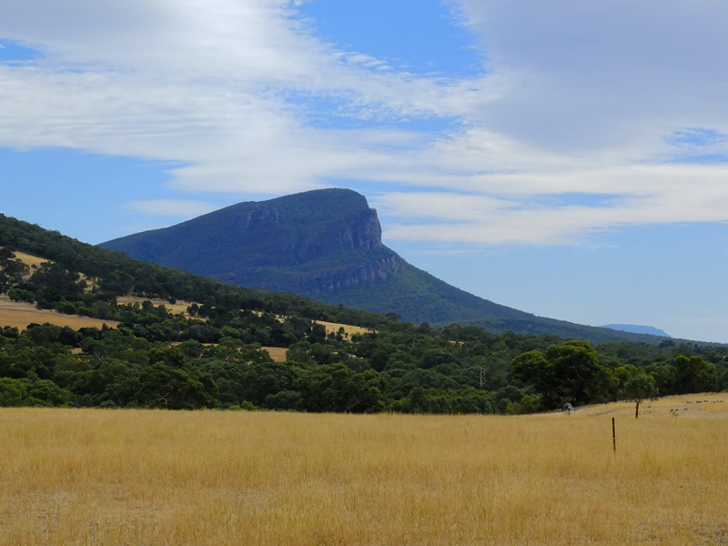 Southern view of the Grampians