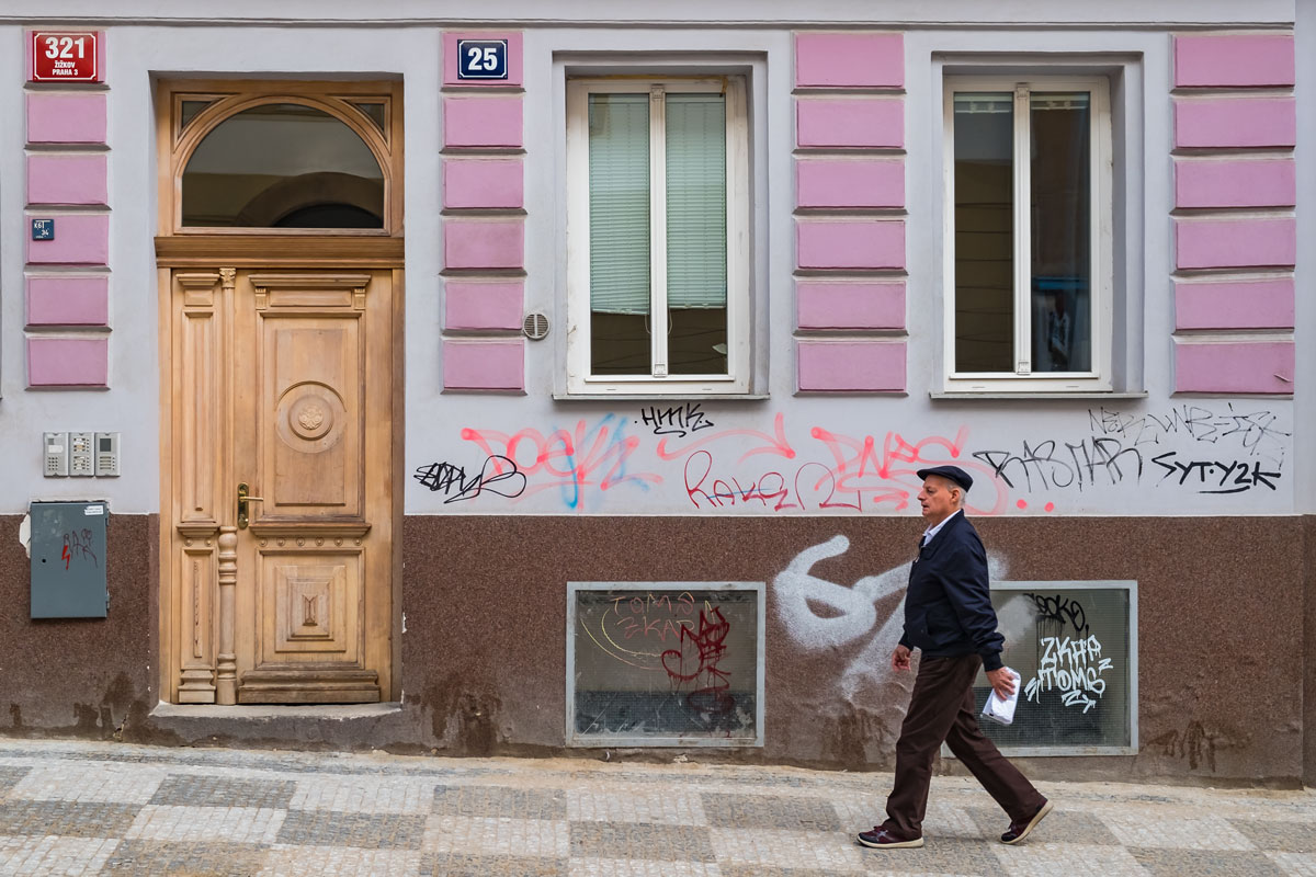 Street Scene, Prague