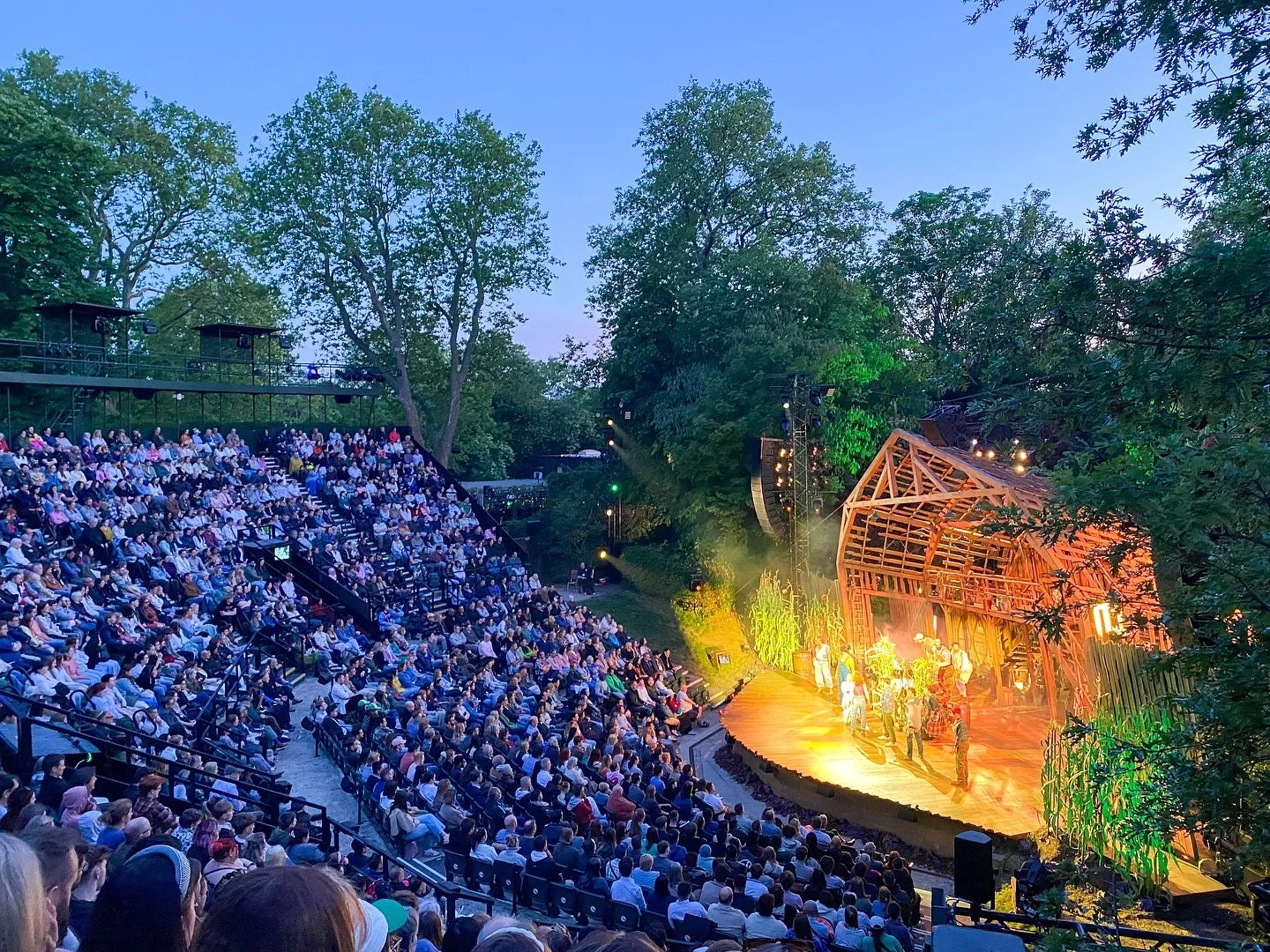 One month as Head of Sound at @regentsparkoat and I can confirm what everyone told me before I started&hellip; it really is a magical place ✨