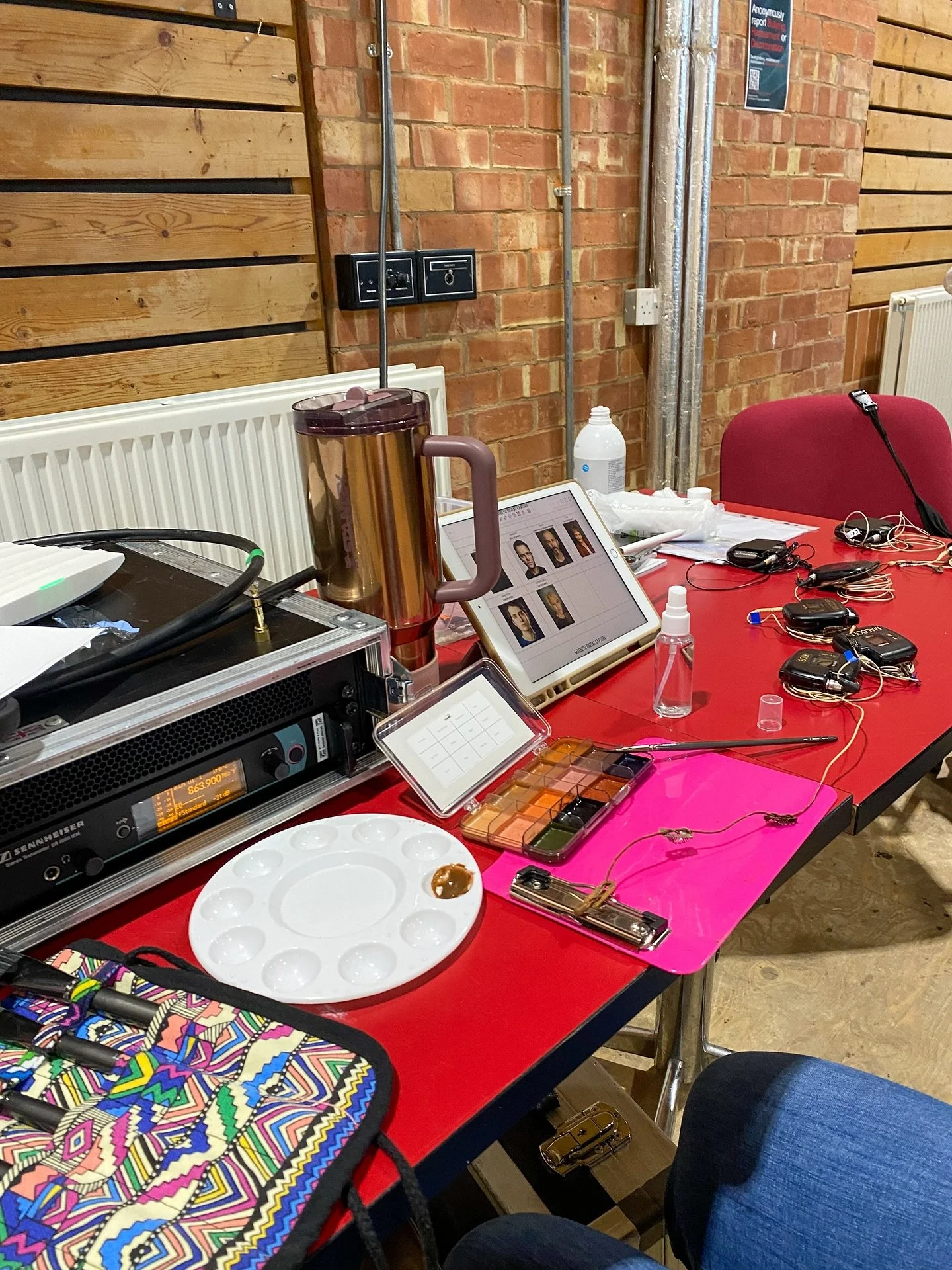 Had the loveliest time being back at the RSC last week for the filming of Macbeth in The Other Place 🎭