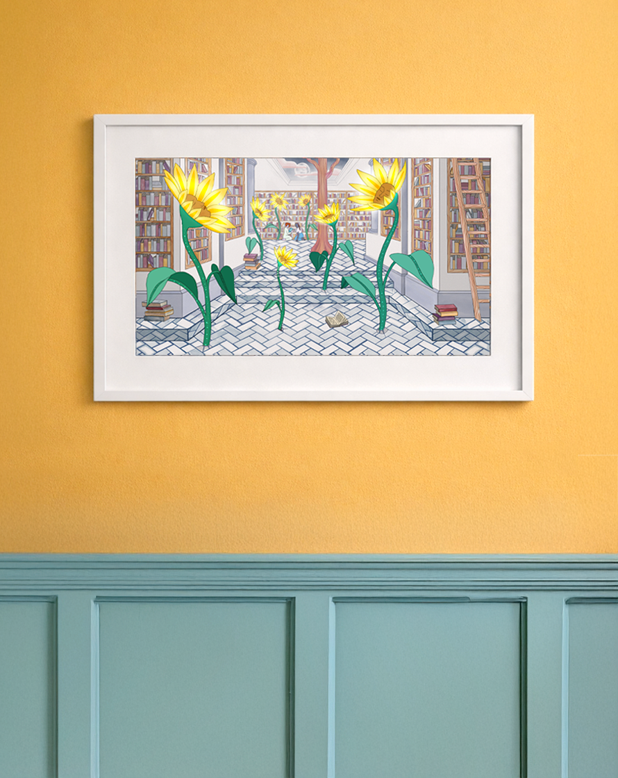Gardening Short - Limited Edition Print