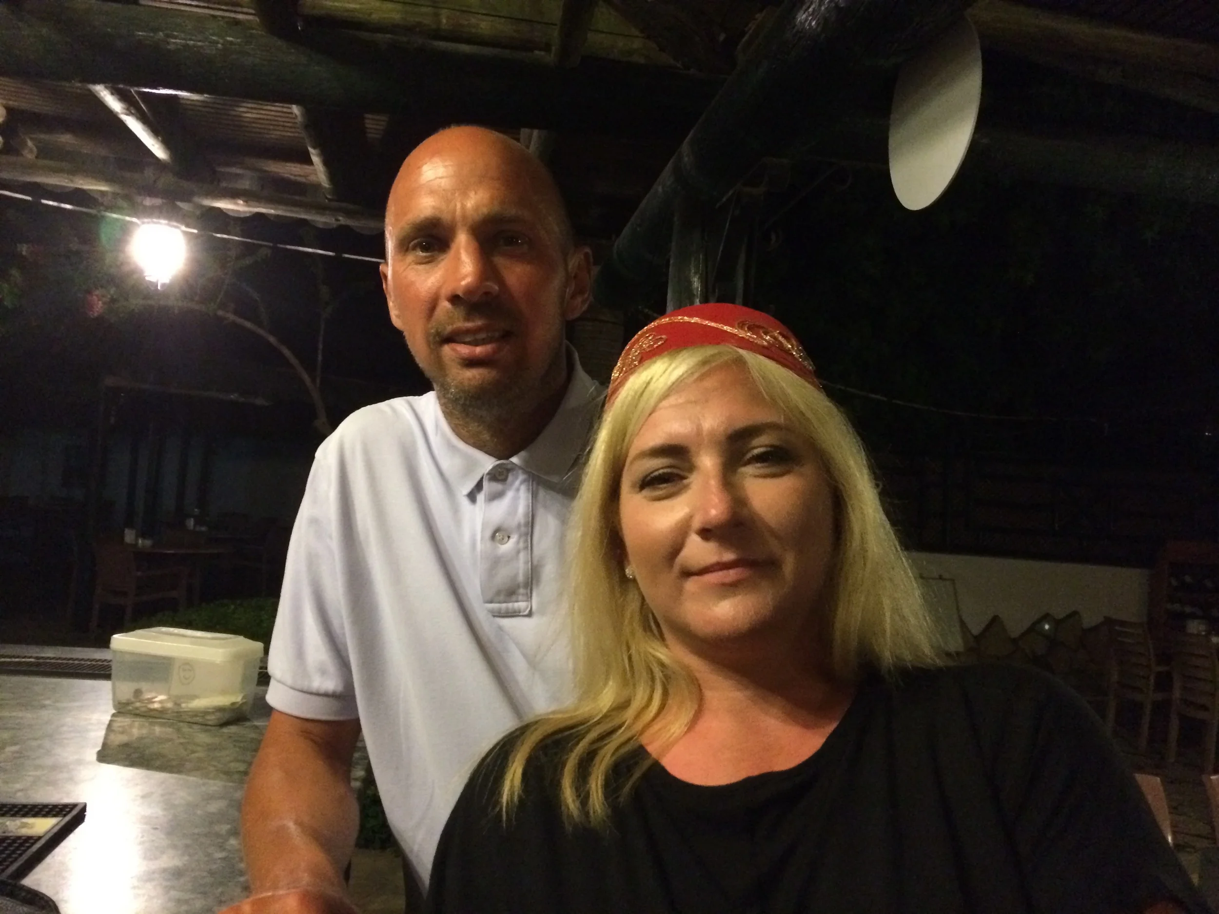 Time at the bar before dinner