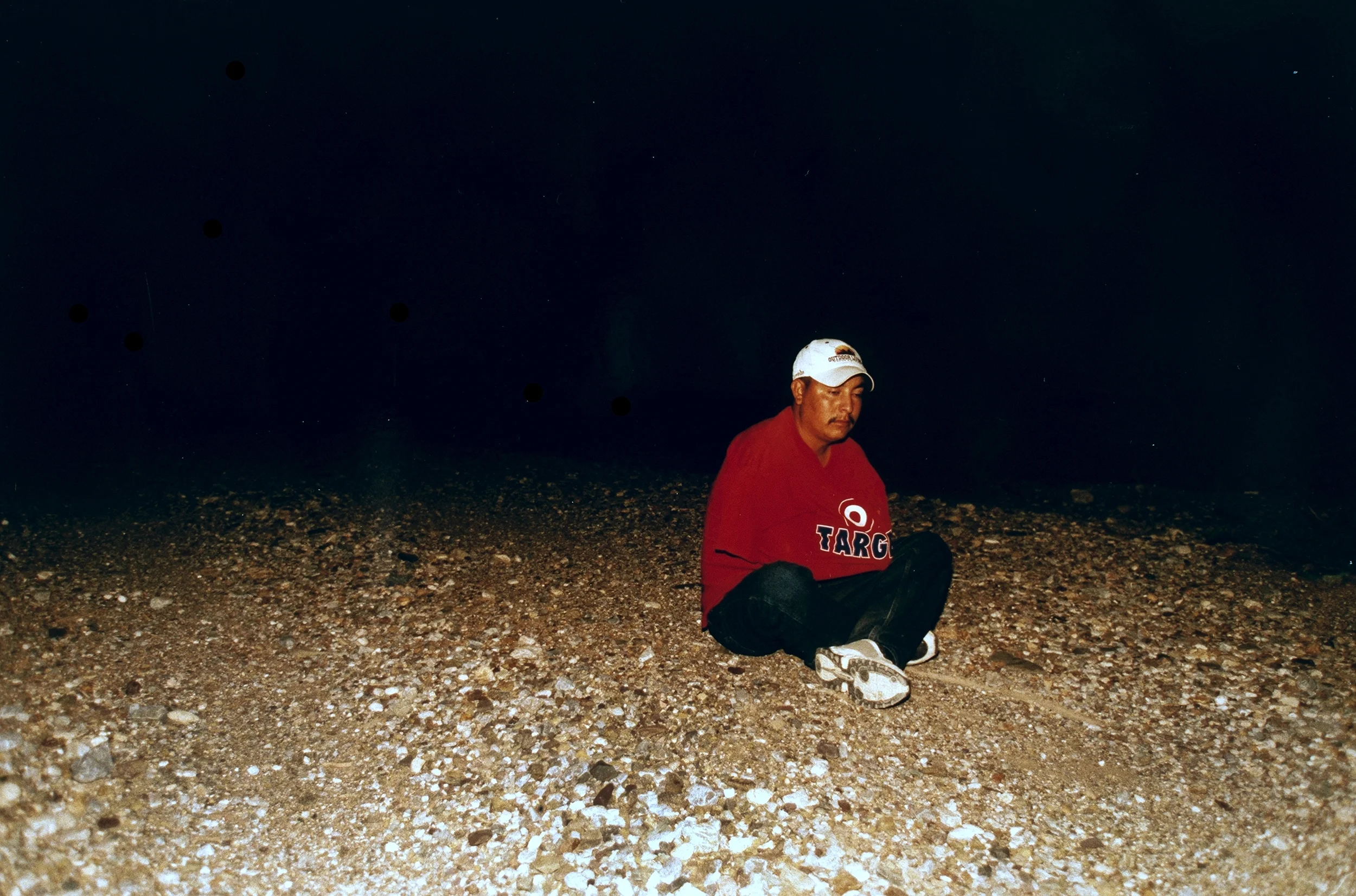 In the desert, with the Peyote Gods
