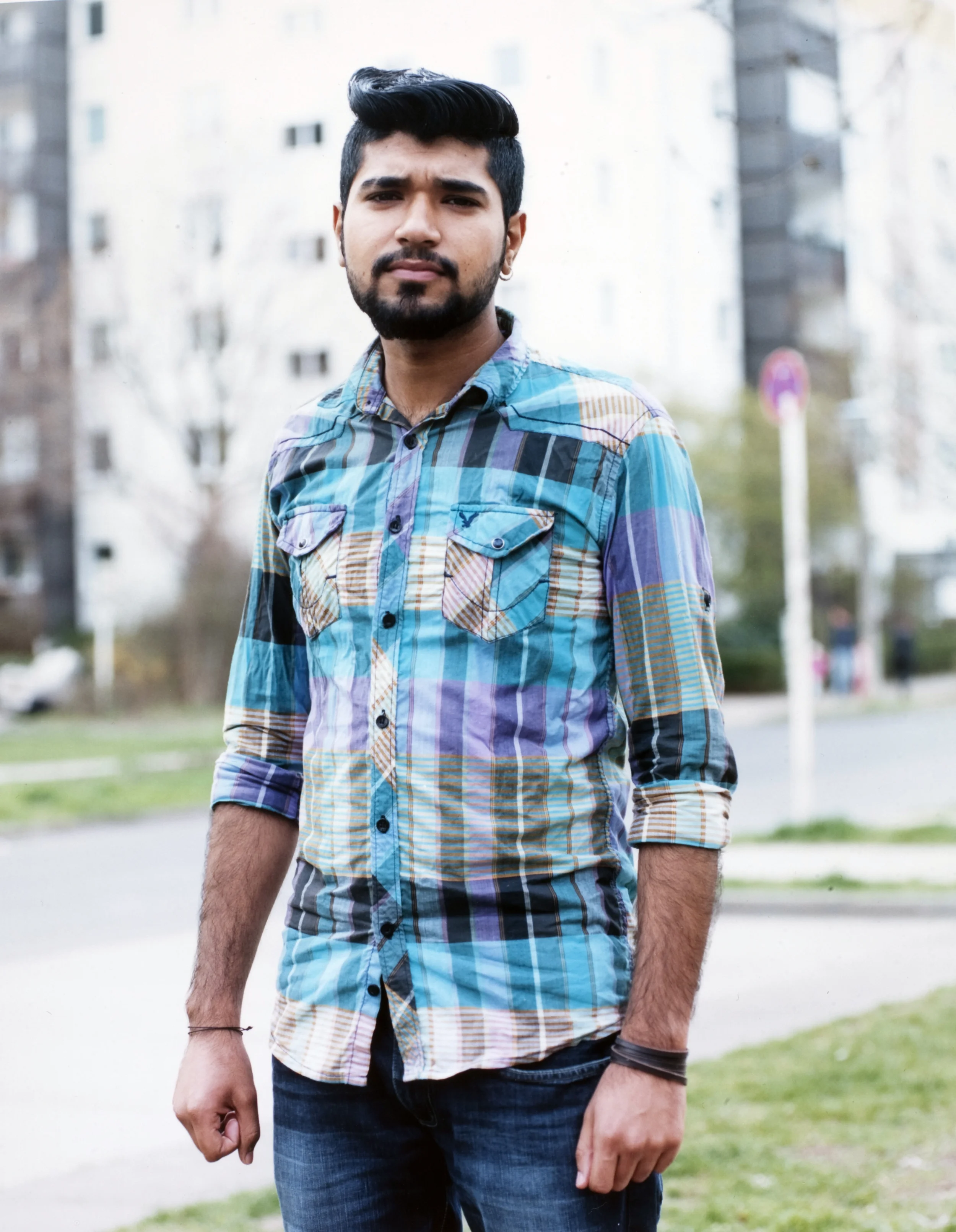 Sagib from Afghanistan, Refugeecamp Berlin - Hellersdorf